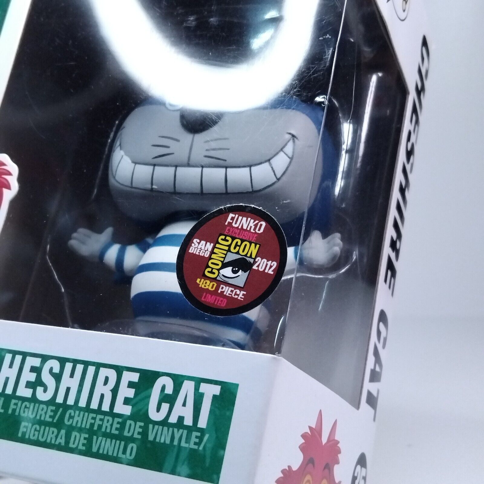 Funko Pop! Disney Alice in Wonderland Cheshire Cat Blue SDCC #35