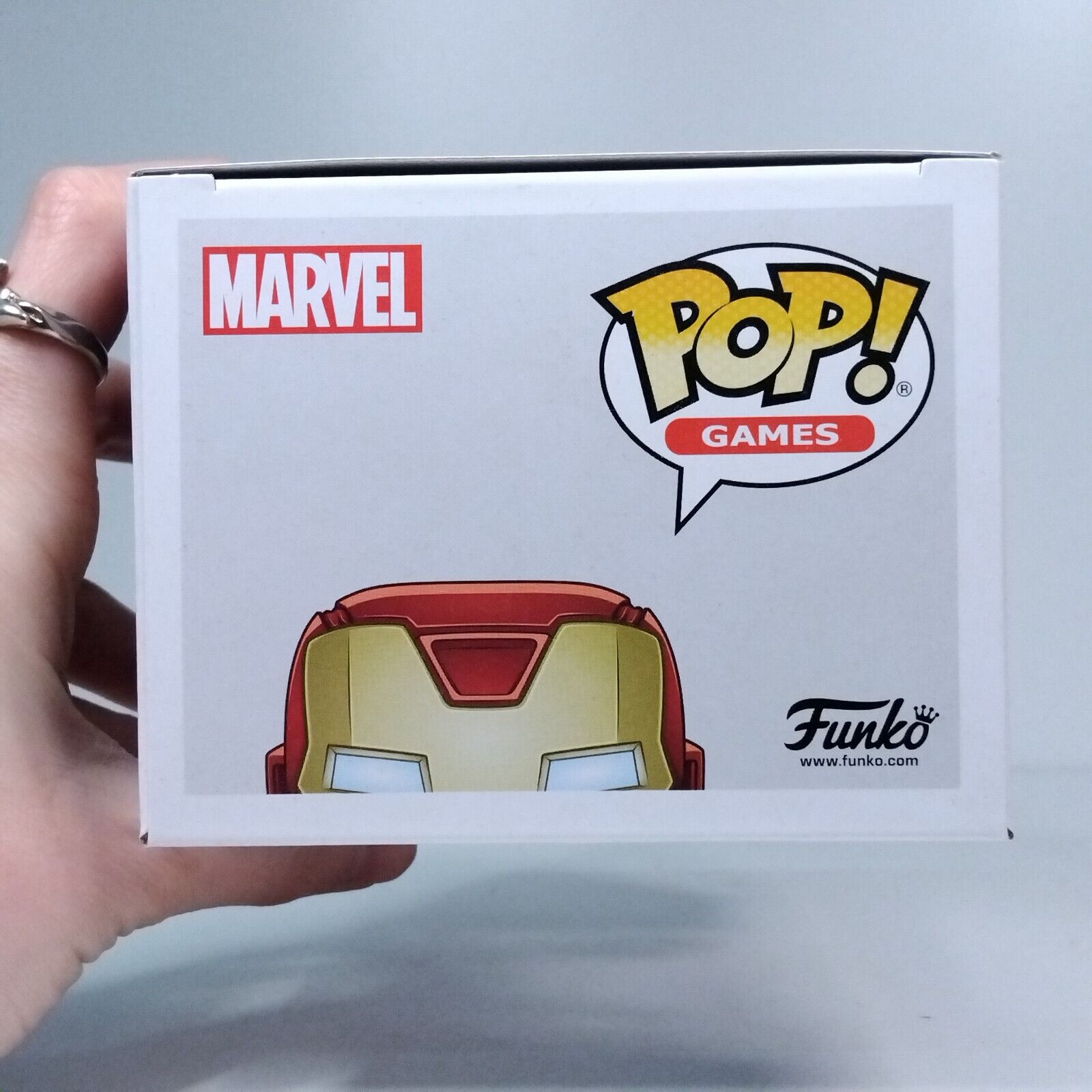 Funko Pop! Marvel Games Gamerverse Avengers Iron Man Special Edition #634