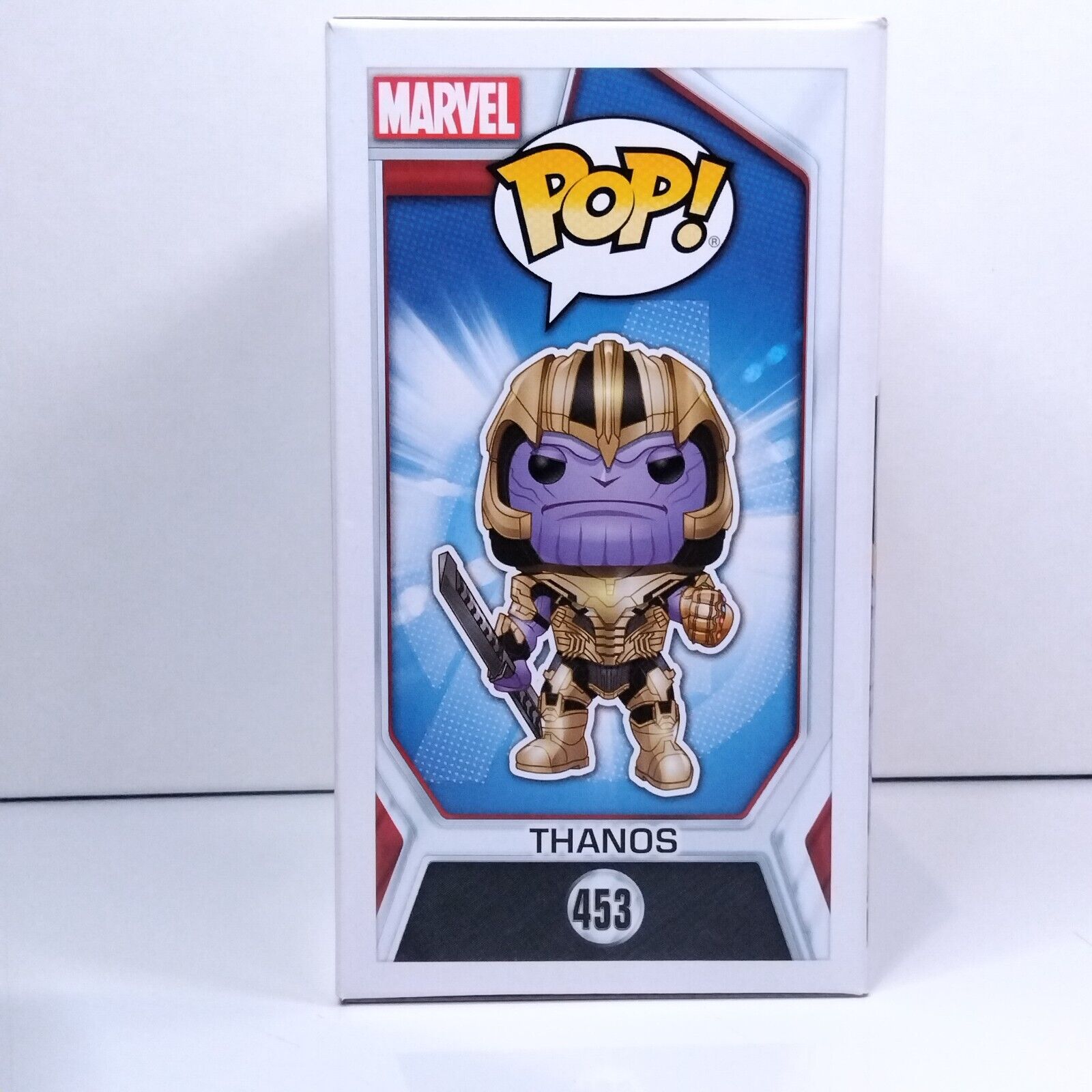 Funko Pop! Marvel Avengers Thanos Signed Josh Brolin COA #453