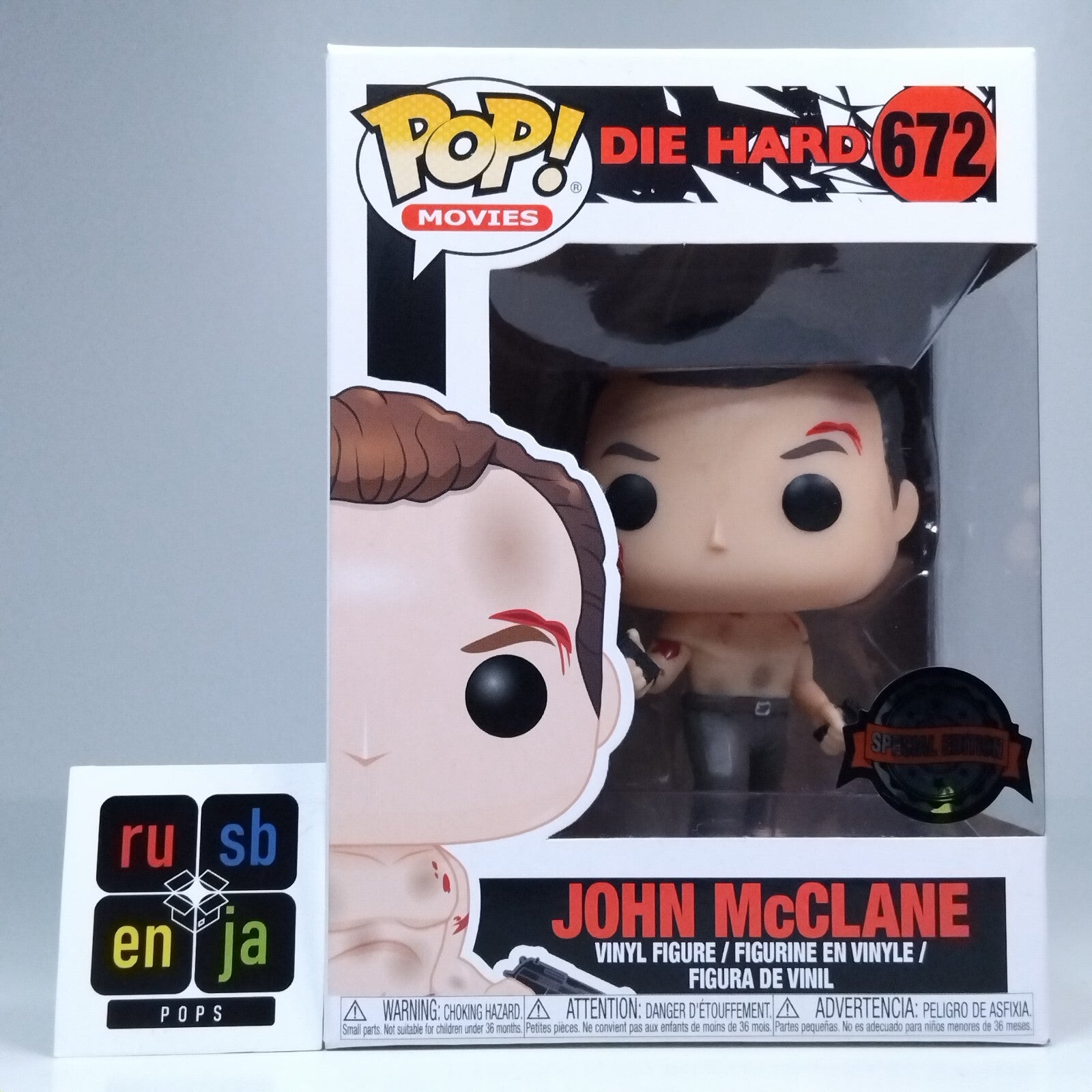 Funko Pop! Movies Die Hard John McClane Special Edition #672