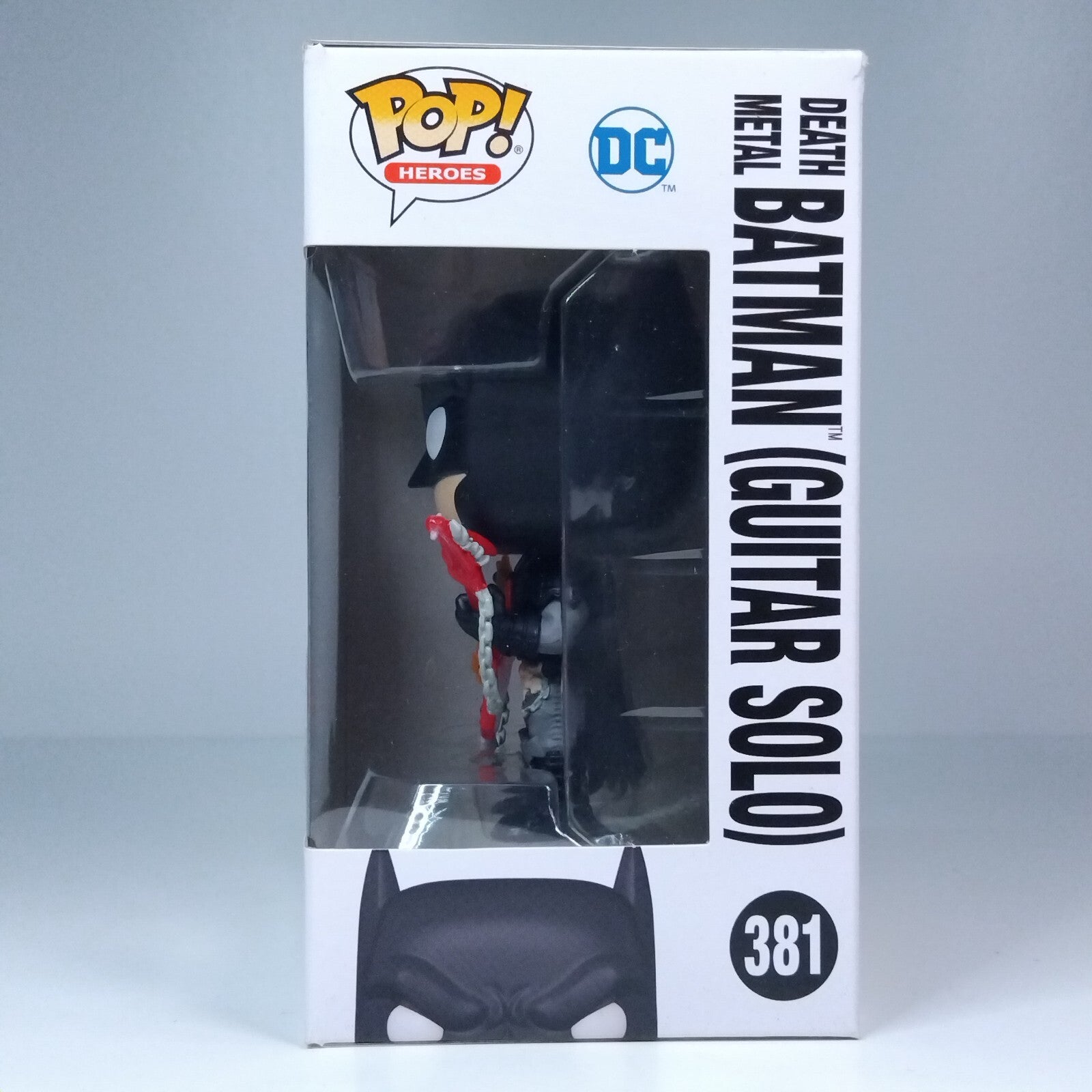 Funko Pop! DC Heroes Death Metal Batman Guitar Solo PC Previews Exclusive #381