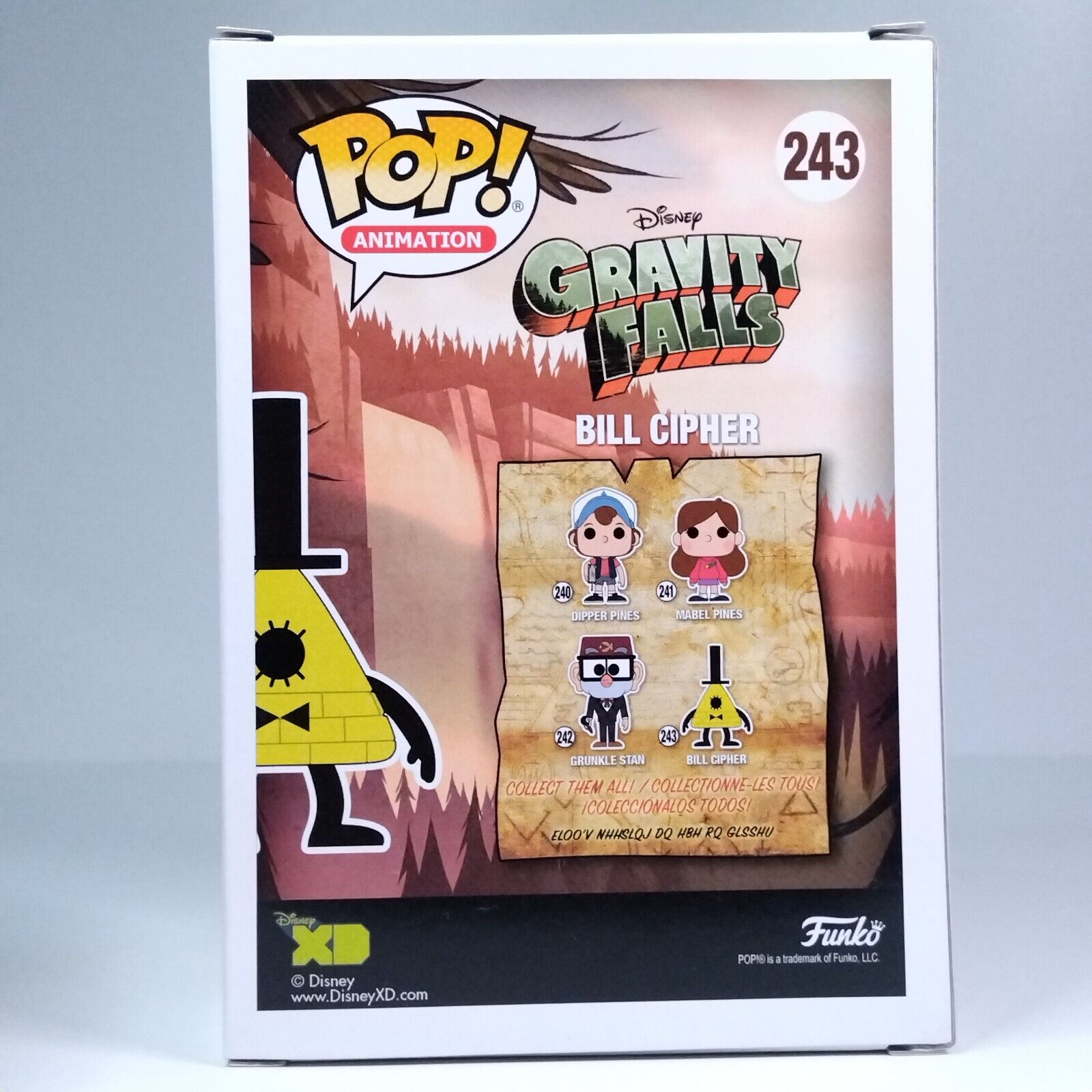 Funko Pop! Animation Gravity Falls Bill Cipher #243