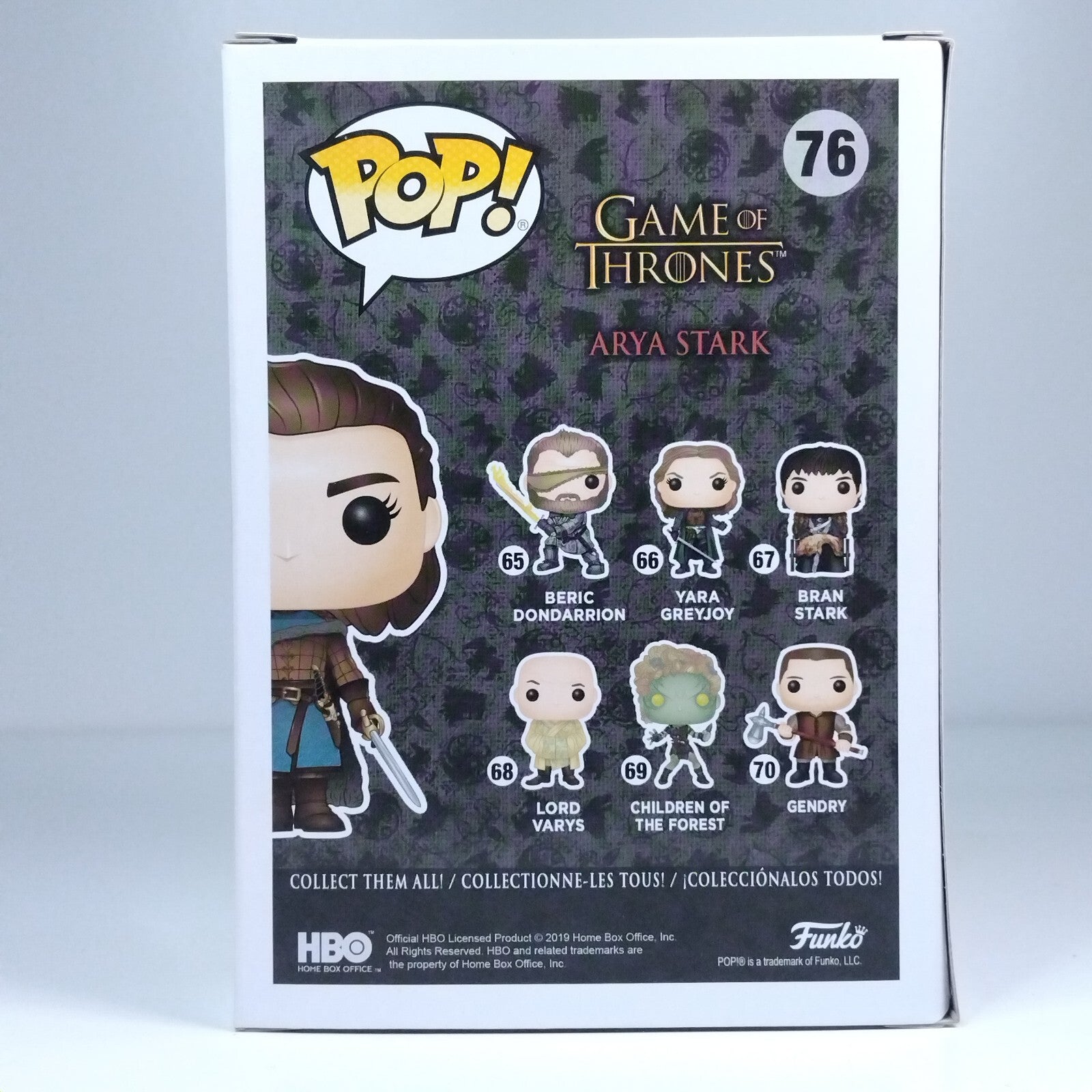 Funko Pop! TV Game of Thrones Arya Stark Limited Edition Exclusive #76