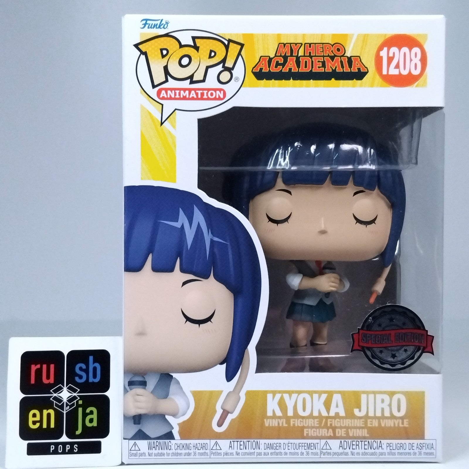 Funko Pop! Anime MHA My Hero Academia Kyoka Jiro Special Edition #1208