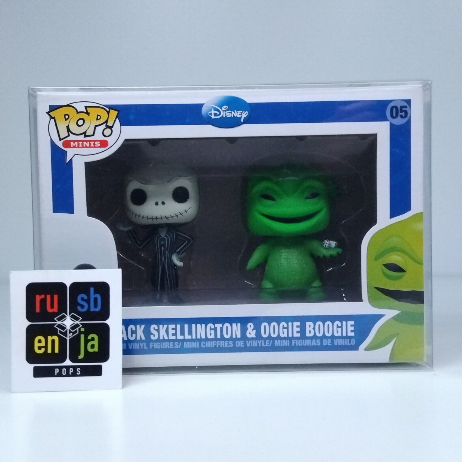 Funko Pop! Minis Disney NBC Jack Skellington & Oogie Boogie #05