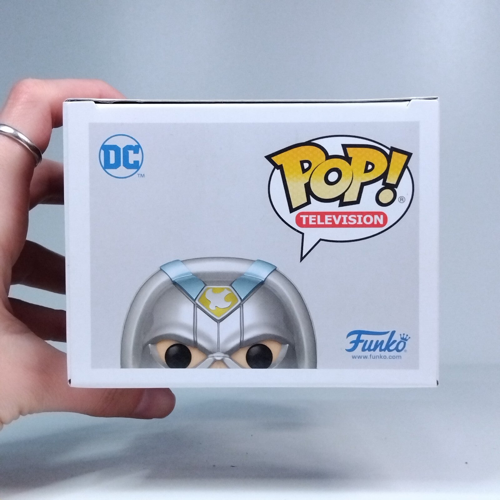 Funko Pop! DC Heroes TV Peacemaker with Peace Sign Limited Edition #1260