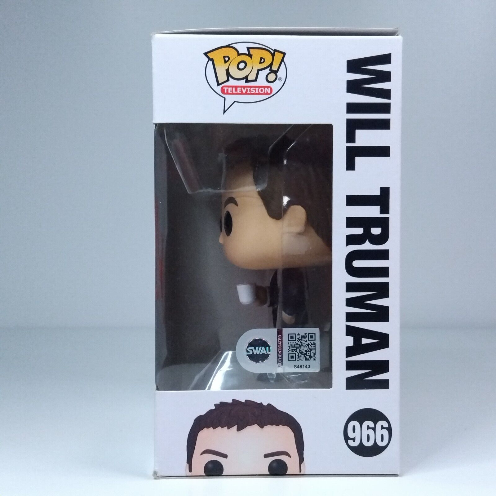 Funko Pop! TV Will & Grace Will Truman Signed Eric McCormack COA #966 WS