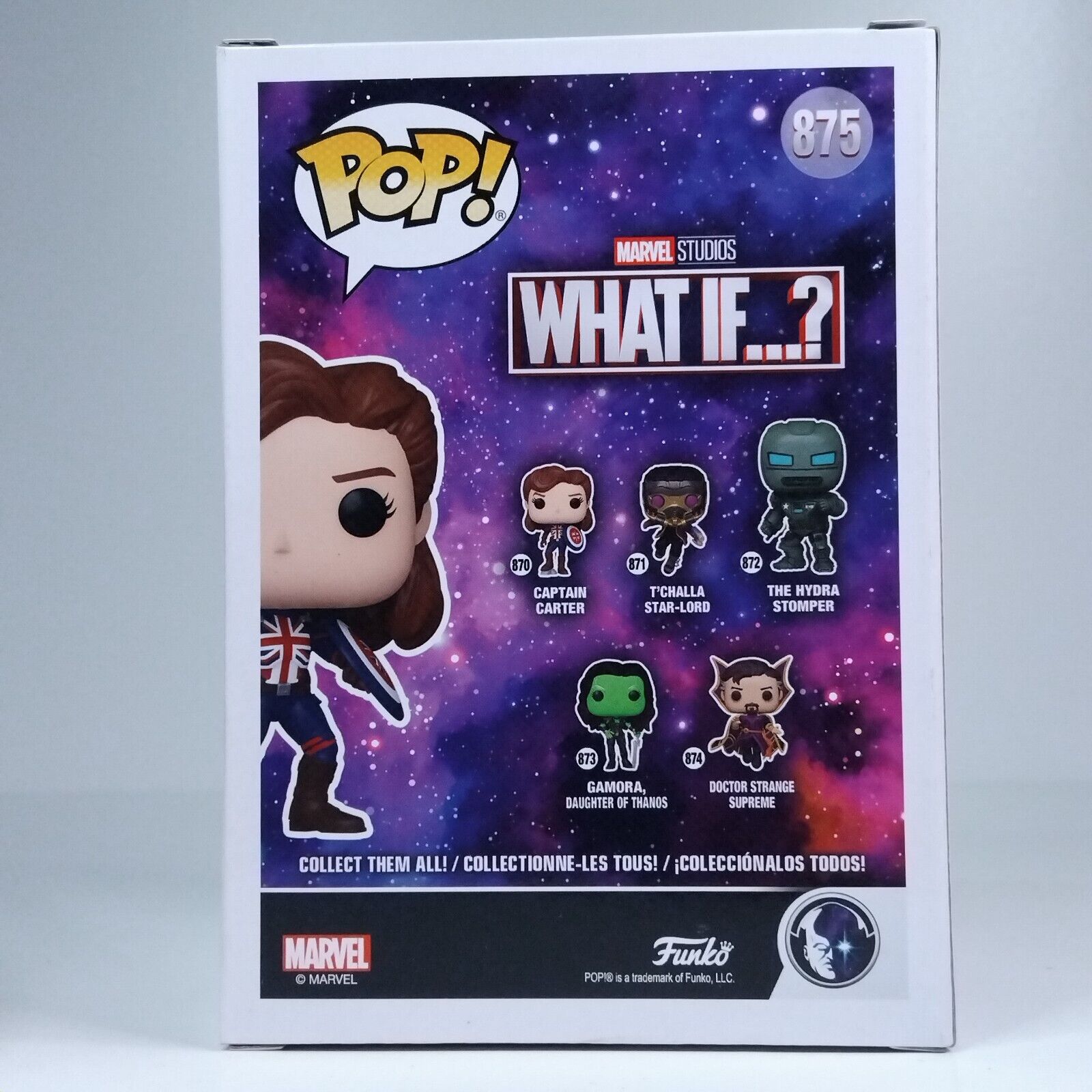 Funko Pop! Marvel What If Captain Carter Insider Club Exclusive #875