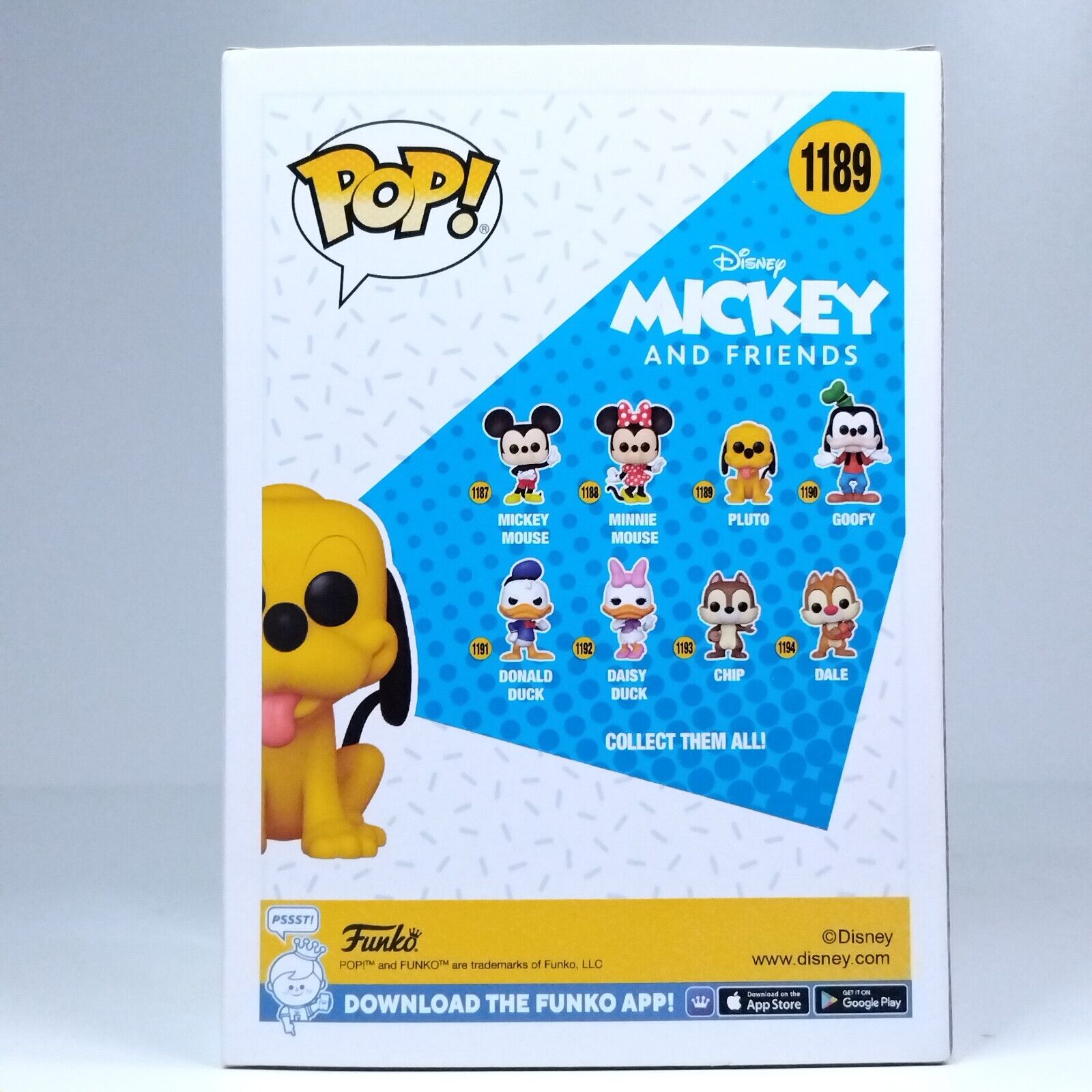 Funko Pop! Disney Mickey and Friends Pluto #1189