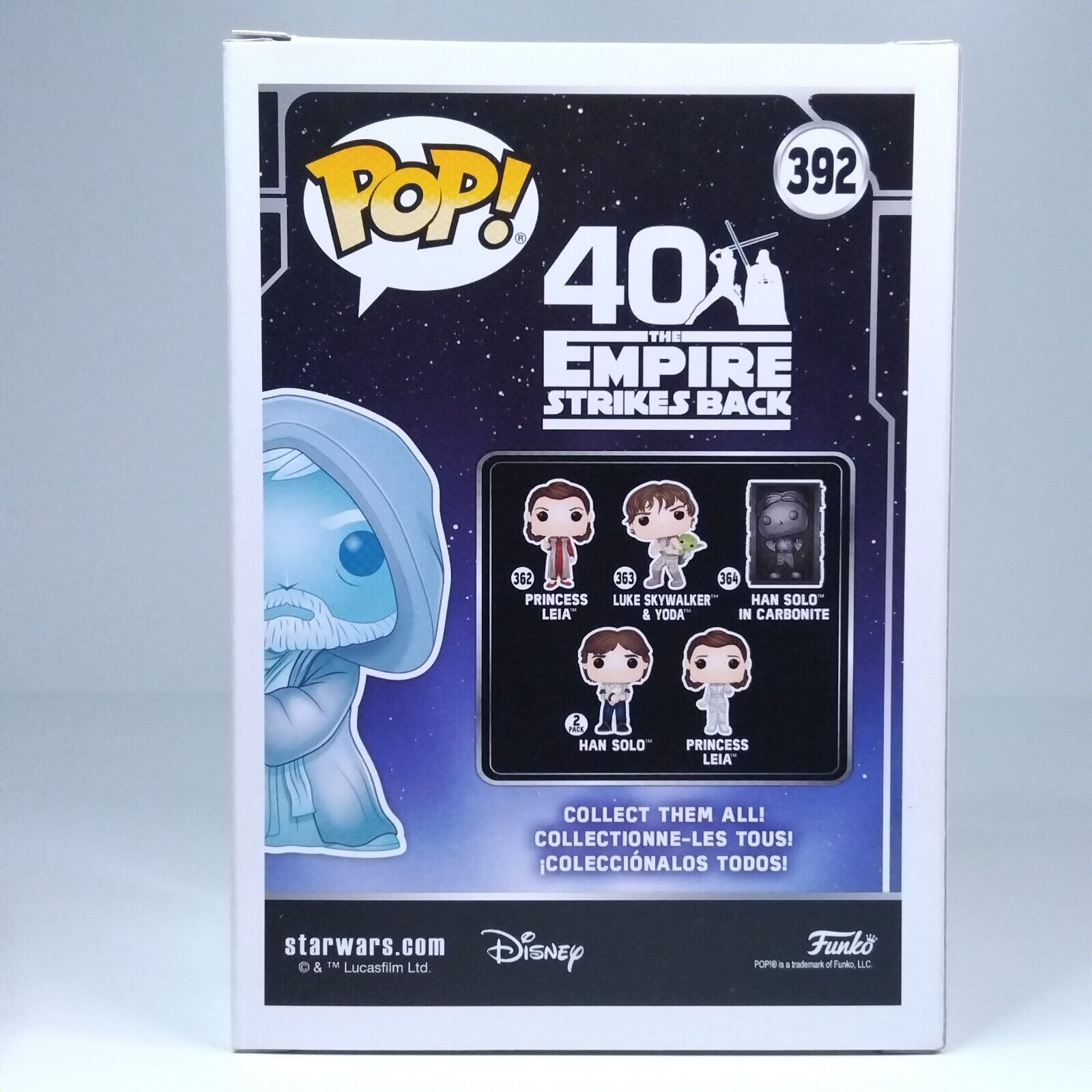 Funko Pop! Star Wars Obi-Wan Kenobi Holographic Glows Celebration 3,000 Pcs #392