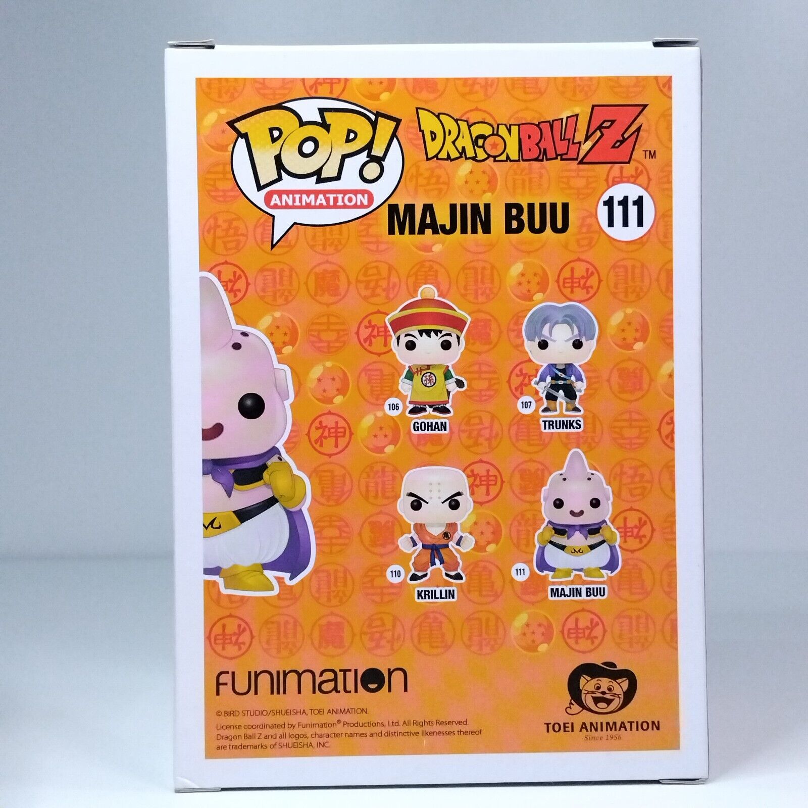 Funko Pop! Anime DBZ Dragonball Z Majin Buu #111