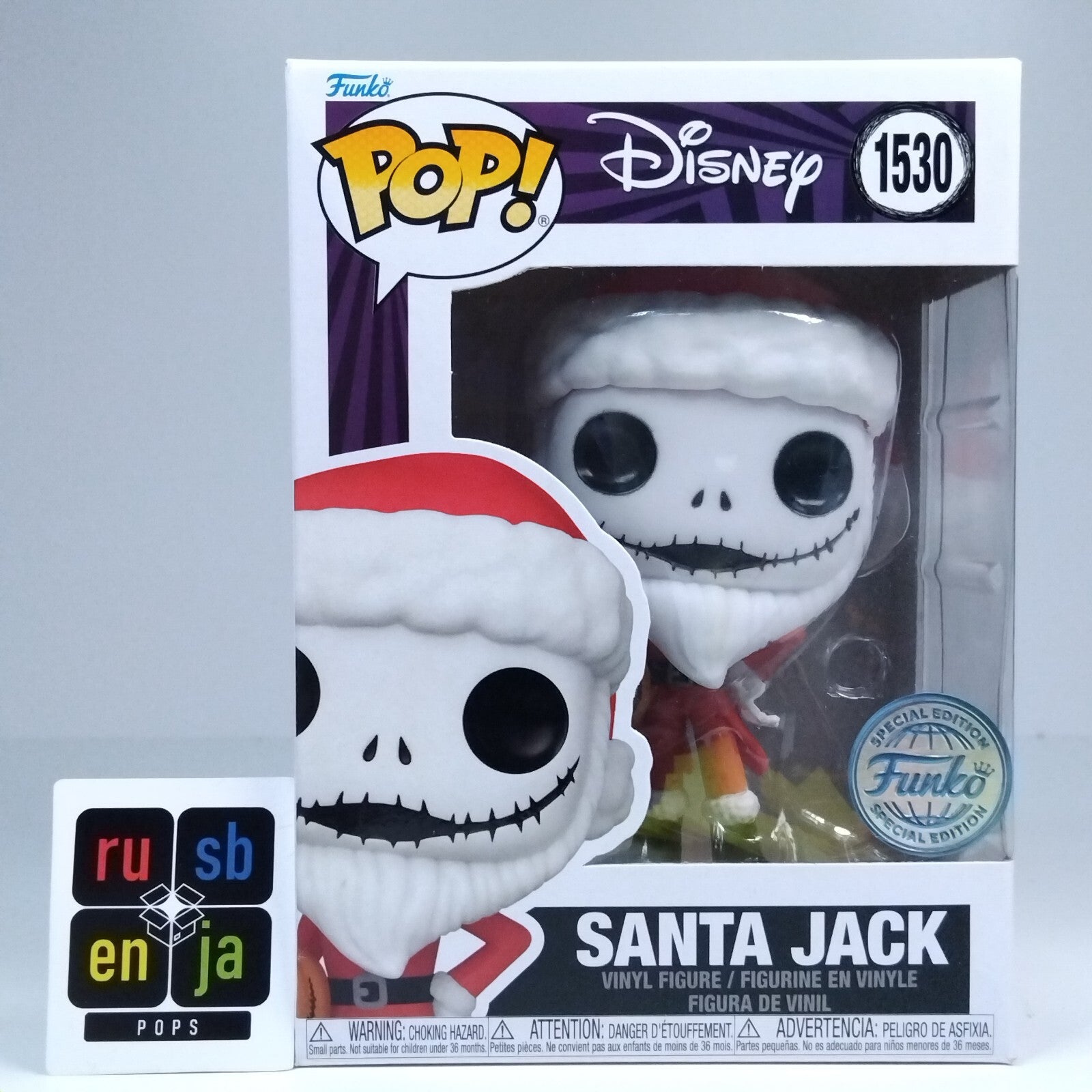 Funko Pop! Disney TNBC Santa Jack Special Edition #1530
