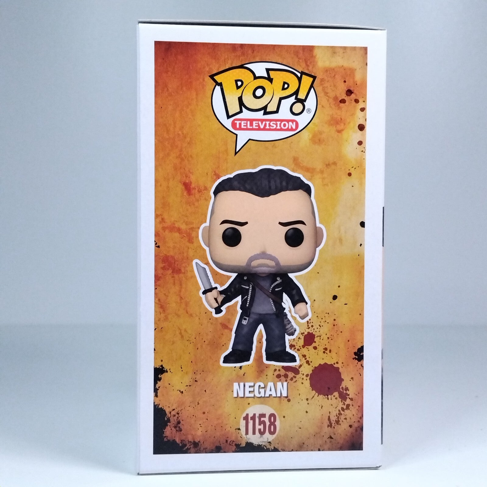 Funko Pop! TV The Walking Dead - Negan Signed Jeffrey Dean Morgan COA #390 WS