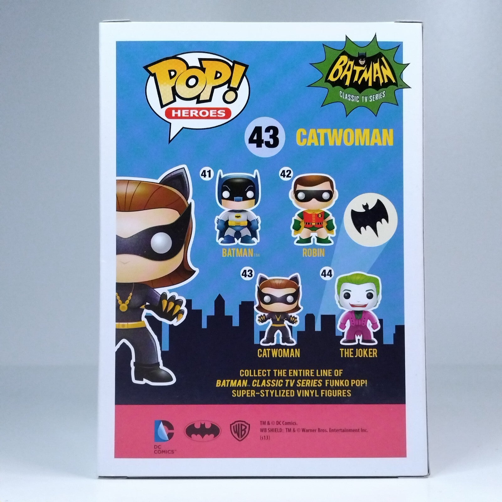 Funko Pop! DC Heroes Batman Classic TV Series Catwoman #43