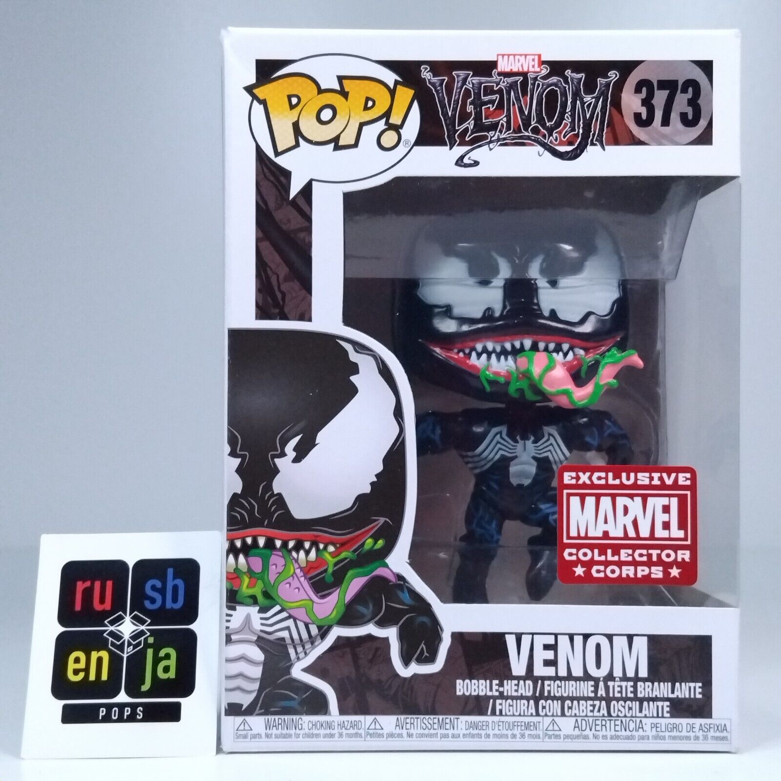 Funko Pop! Marvel Venom - Venom Collector Corps Exclusive #373