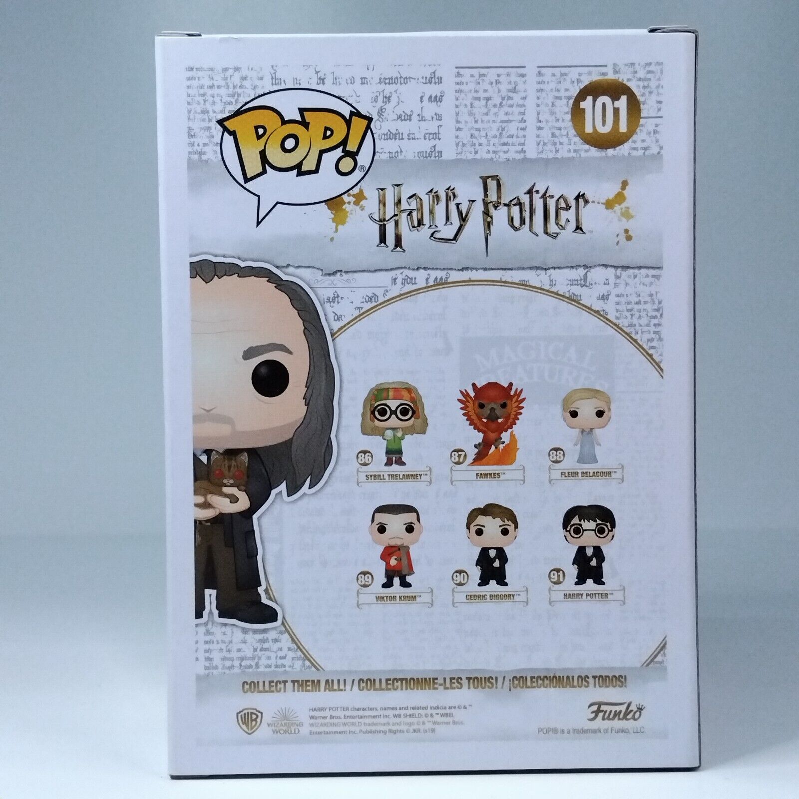 Funko Pop! Harry Potter Filch & Mrs. Norris Limited Edition #101