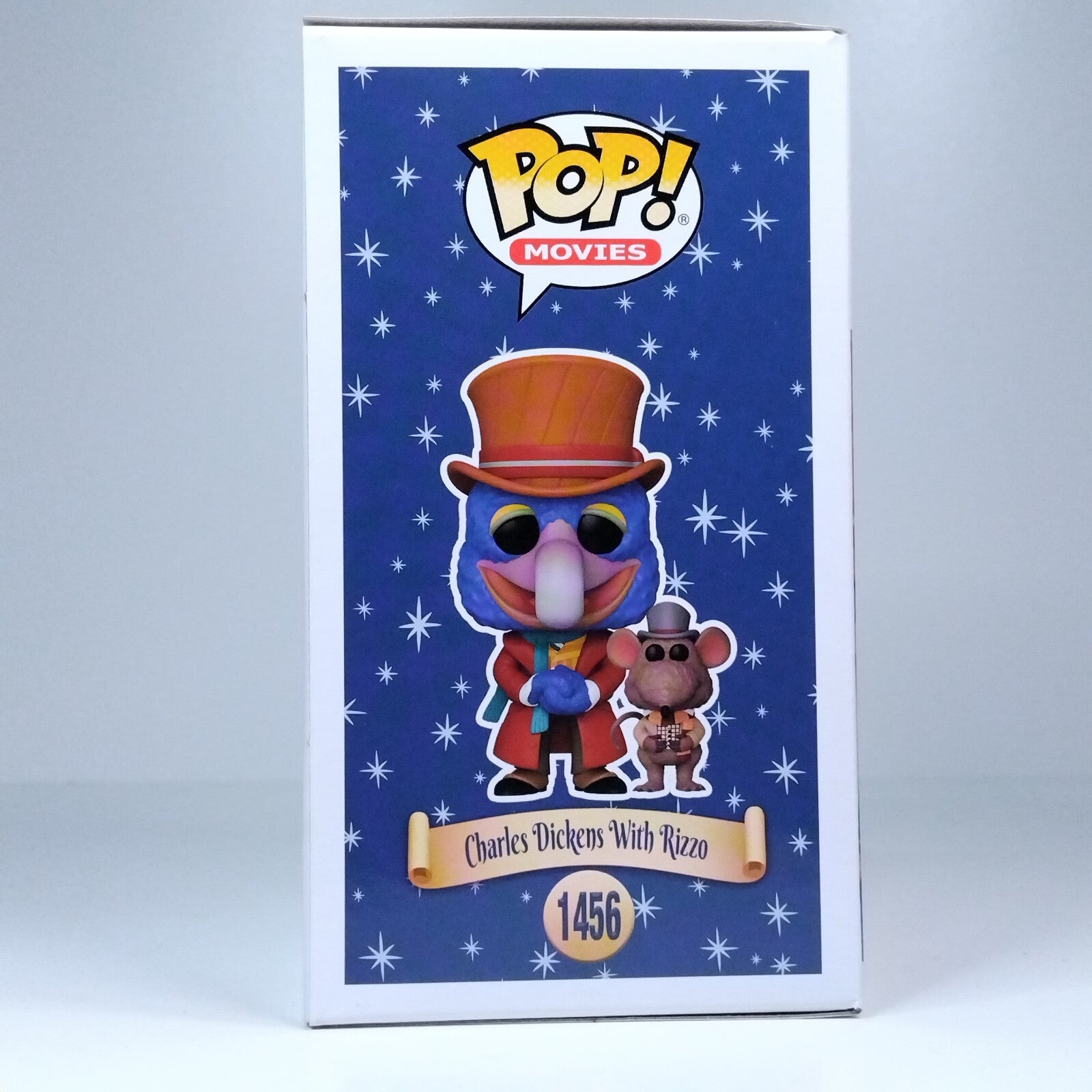 Funko Pop! Disney Muppet Christmas Carol Charles Dickens & Rizzo Flocked #1456
