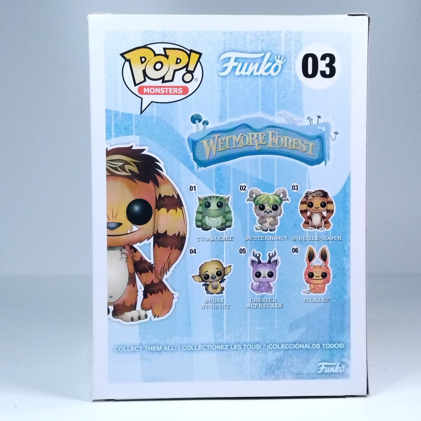 Funko Pop! Funko Wetmore Forest Monsters Snuggle-Tooth Orange Brown #03