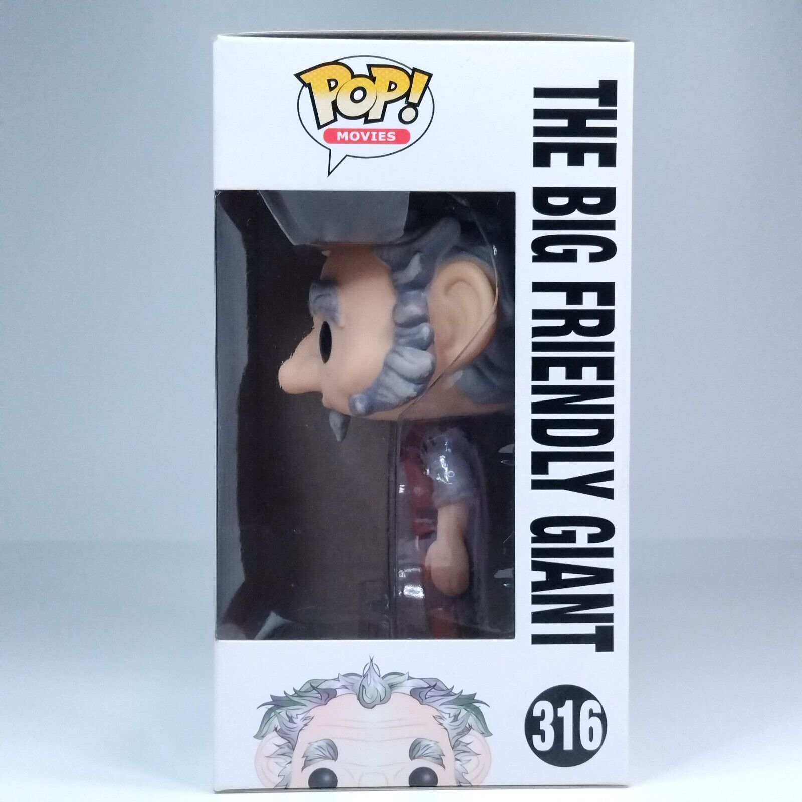 Funko Pop! Movies Books The BFG Big Friendly Giant #316 SLIGHTLY FADED BOX FRONT