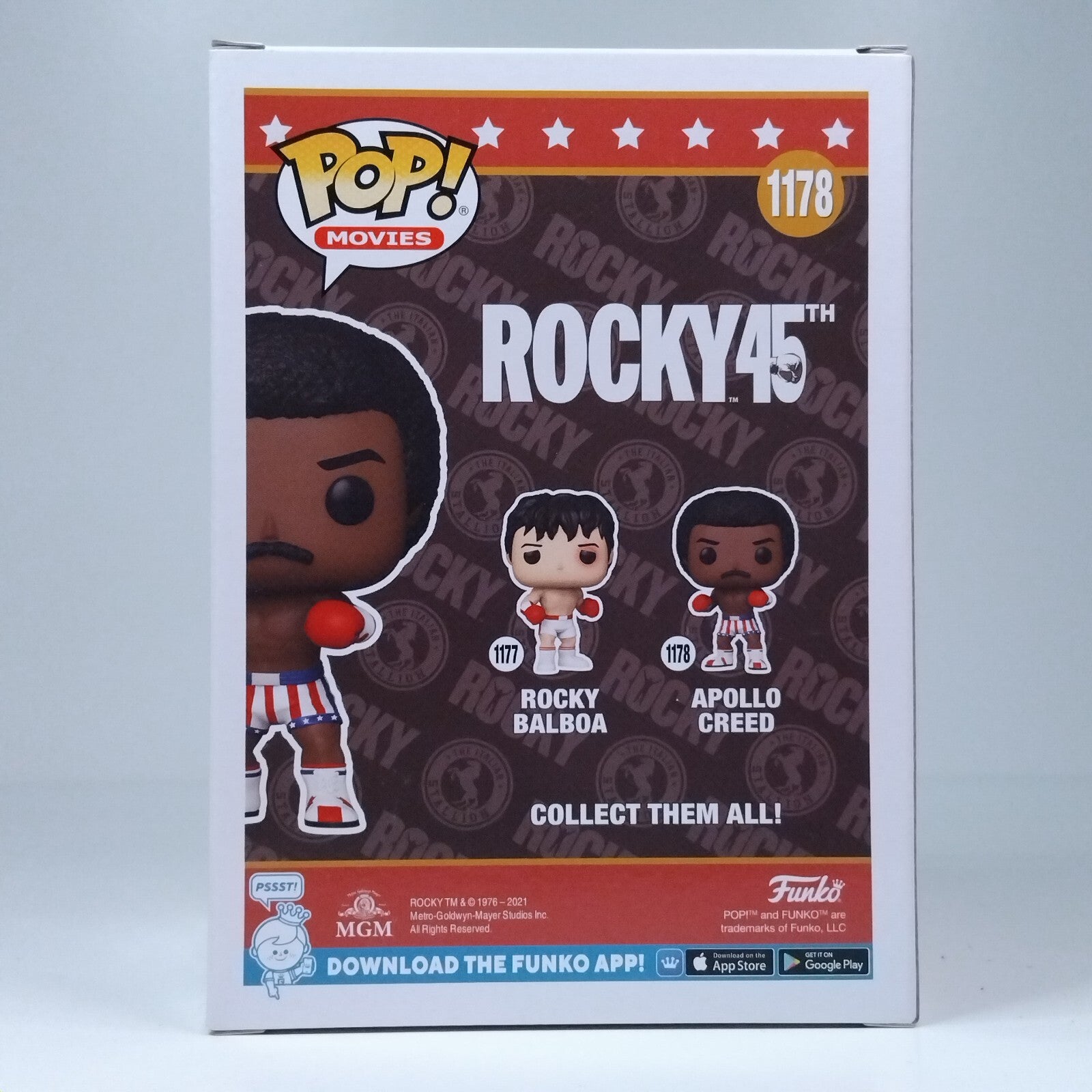 Funko Pop! Movies Rocky Apollo Creed #1178