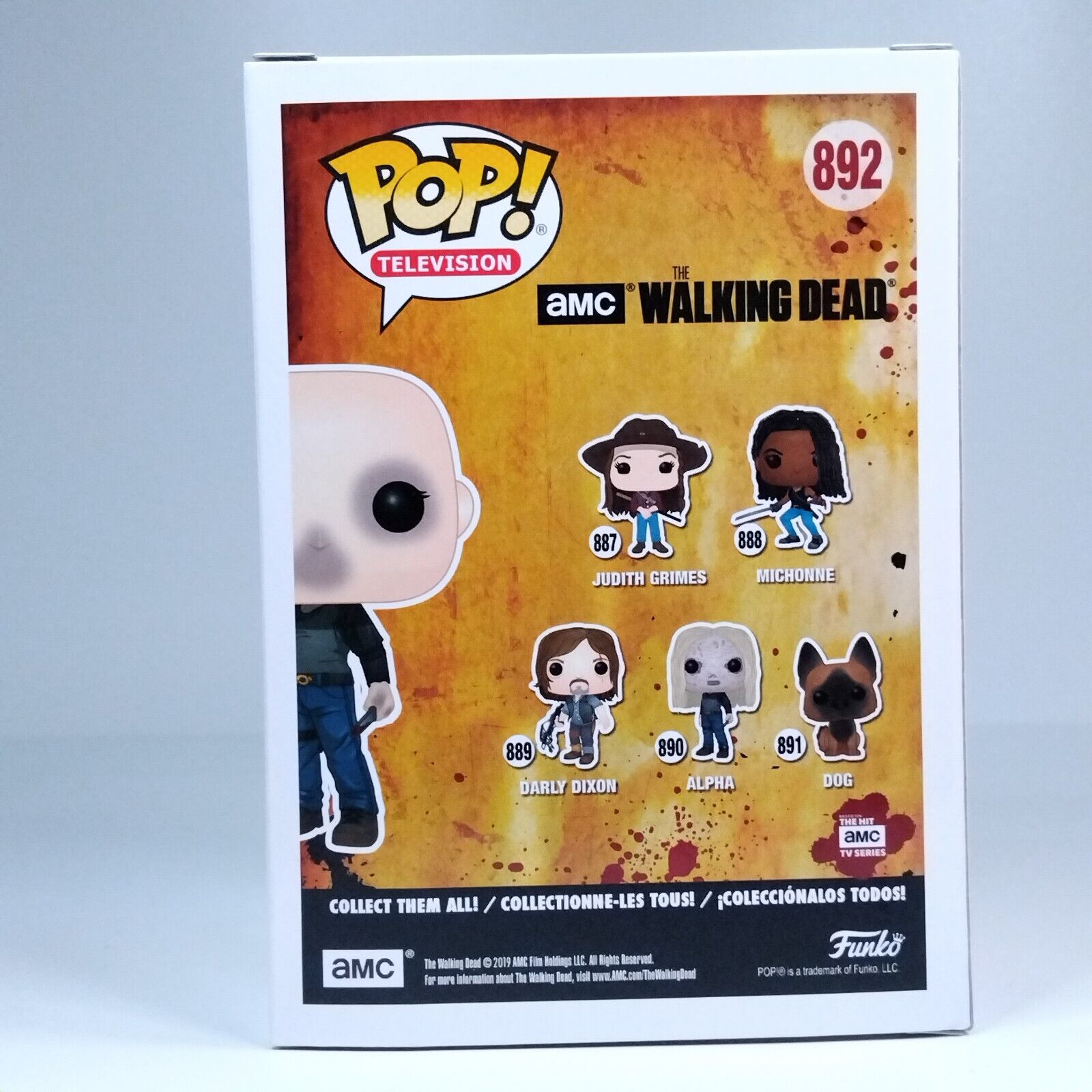 Funko Pop! TV The Walking Dead TWD Alpha Signed Samantha Morton COA #892 WS