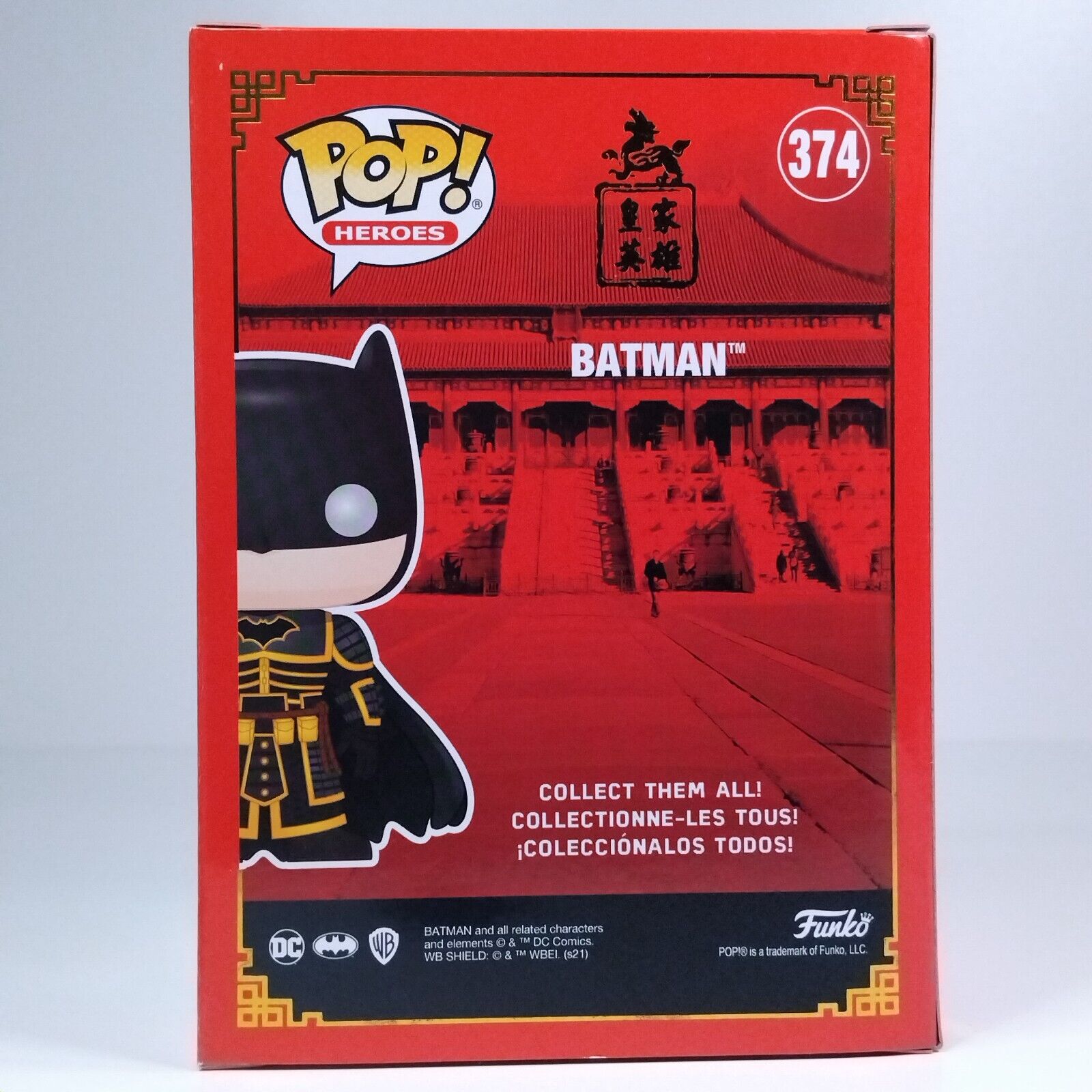 Funko Pop! DC Heroes Imperial Palace Batman Blue Metallic Limited Edition #374