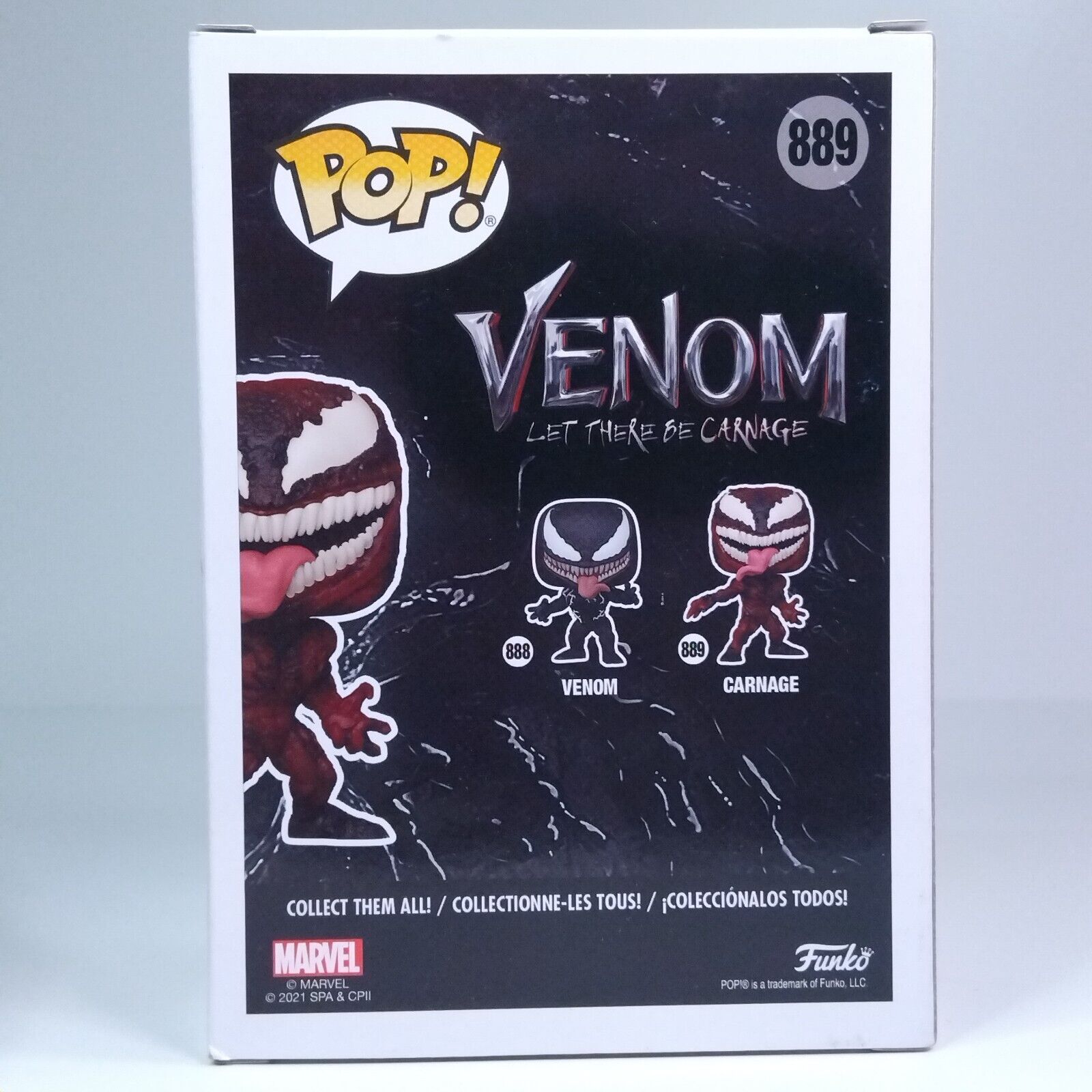 Funko Pop! Marvel Venom Let There Be Carnage Signed Tony Moore COA #889