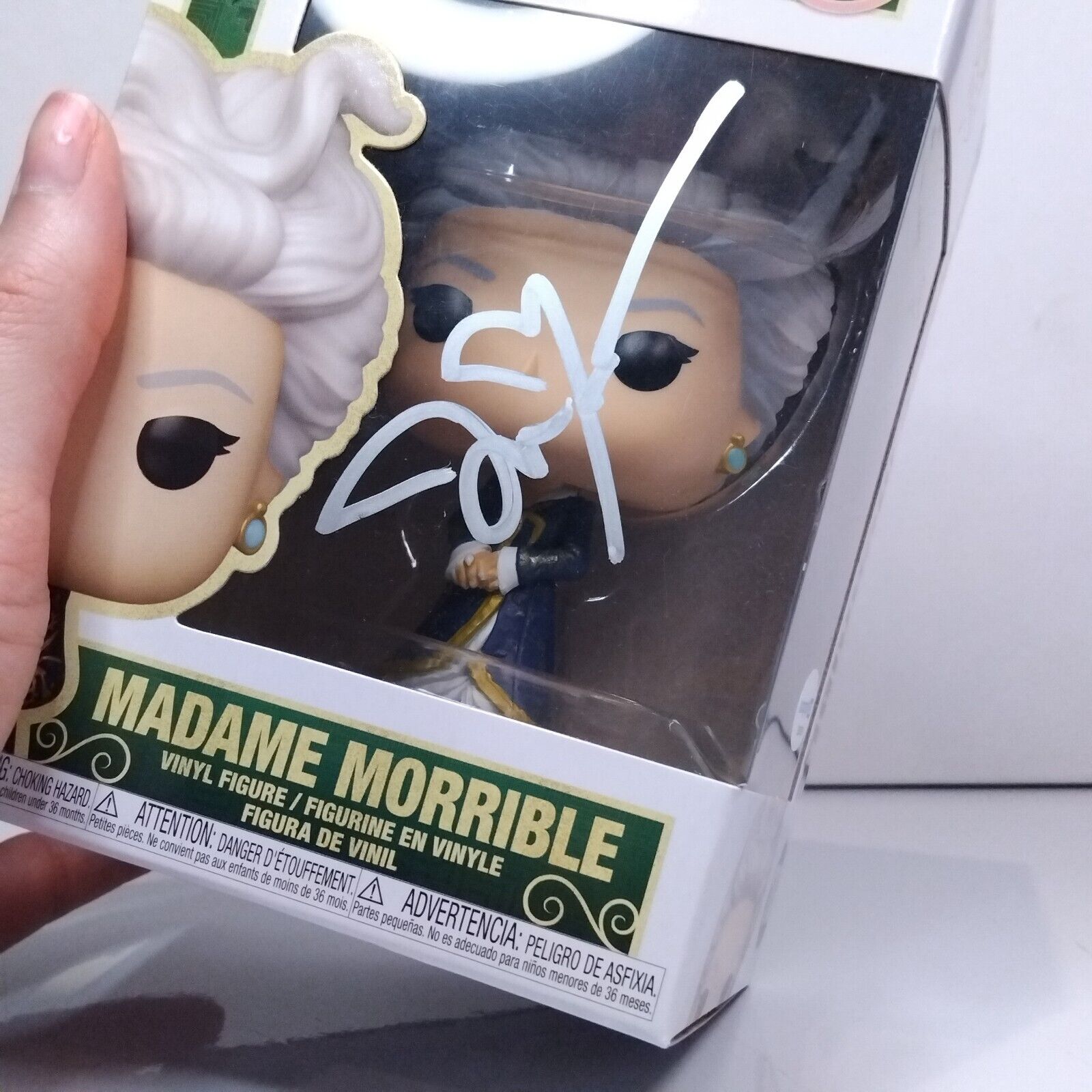 Funko Pop! Movies Wicked Madame Morrible Signed Michelle Yeoh COA #1700 WS