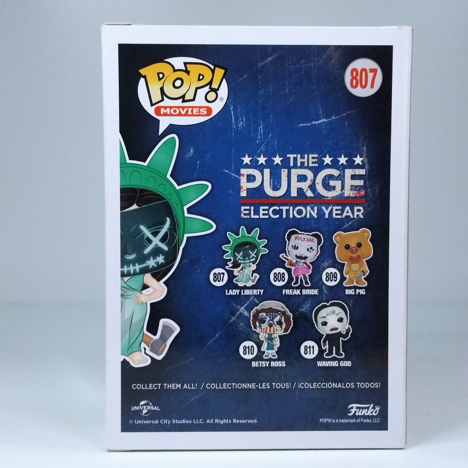 Funko Pop! Movies Horror The Purge Election Year Lady Liberty #807