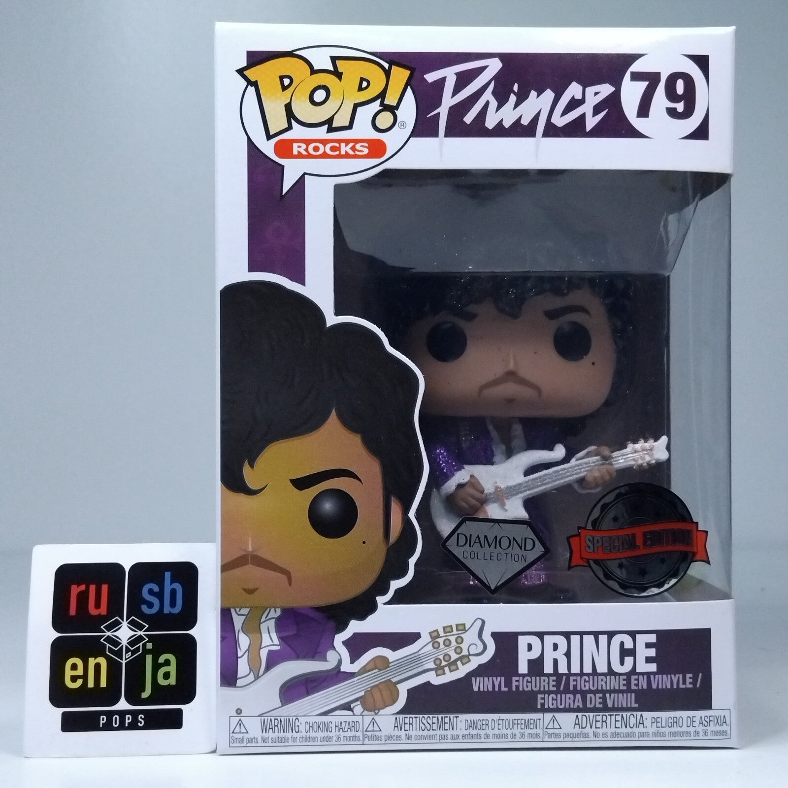 Funko Pop! Rocks Music Prince Diamond Special Edition #79