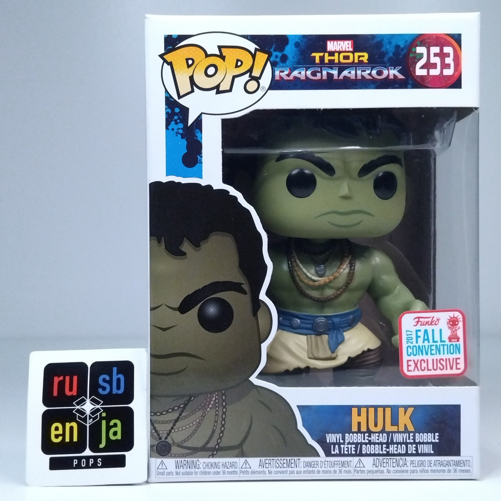 Funko Pop! Marvel Thor Ragnarok Hulk Exclusive #253