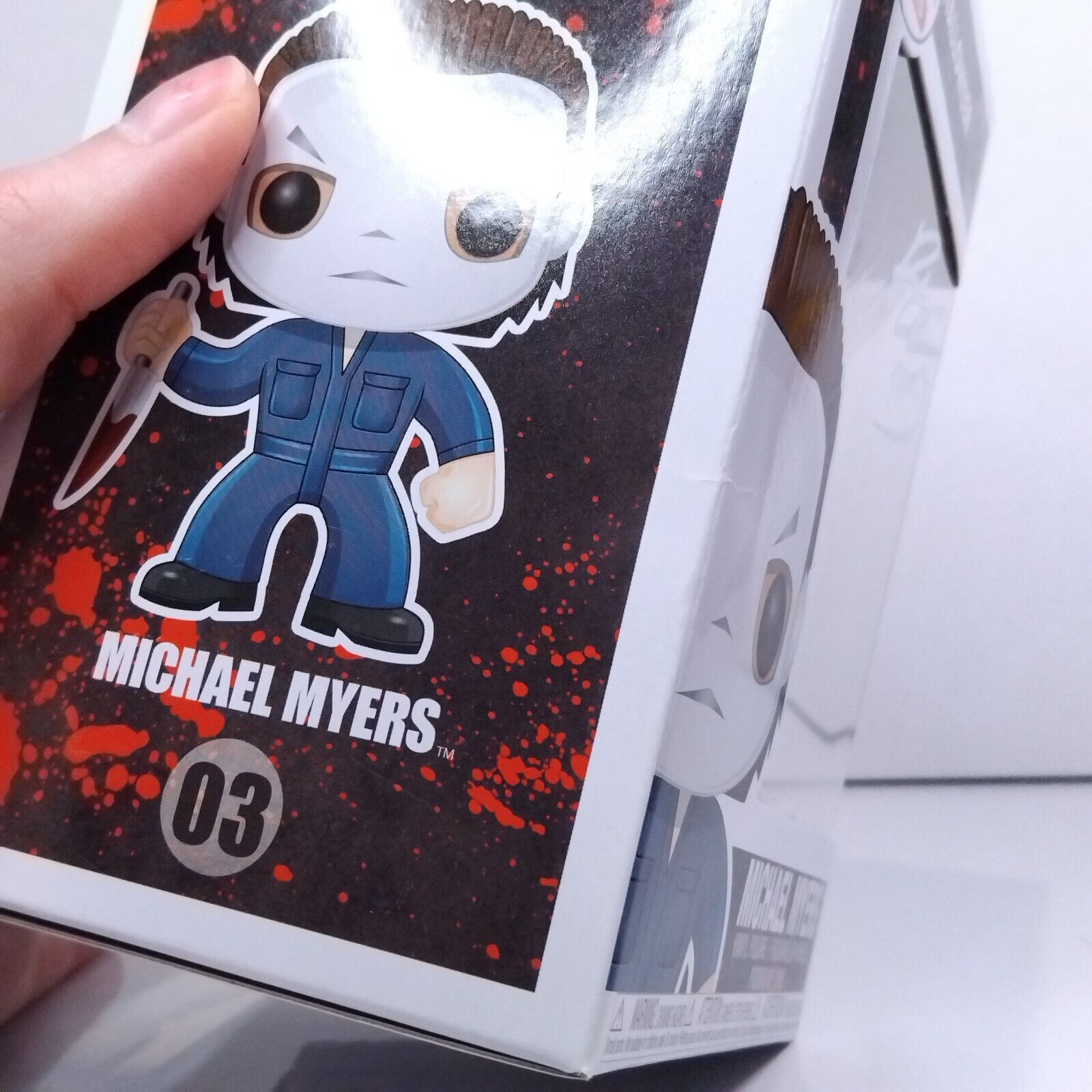 Funko Pop! Movie Horror Halloween Michael Myers Signed Rohan Campbell COA #03 WS