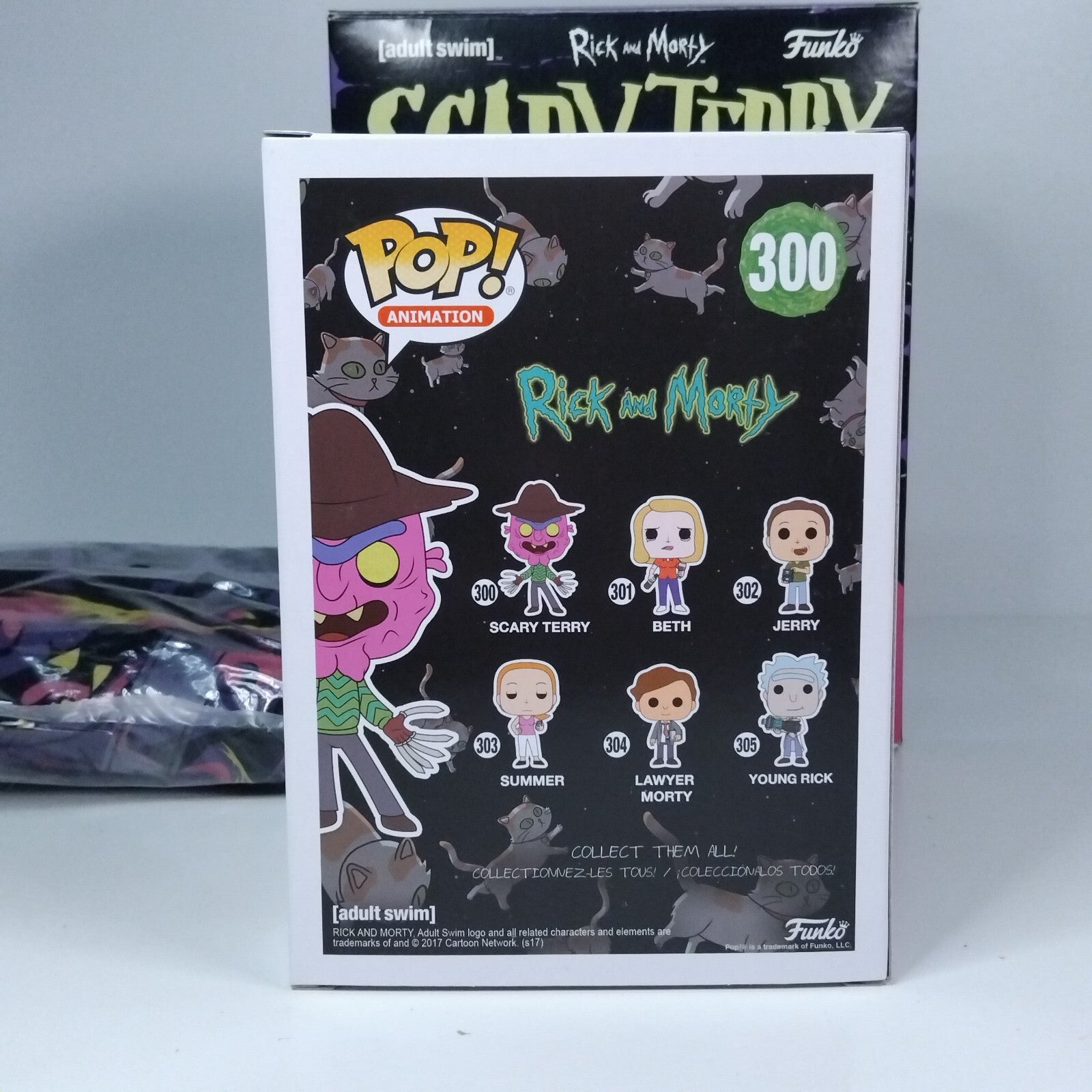 Funko Pop! Animation Rick and Morty - Small T-Shirt Scary Terry Blacklight #300