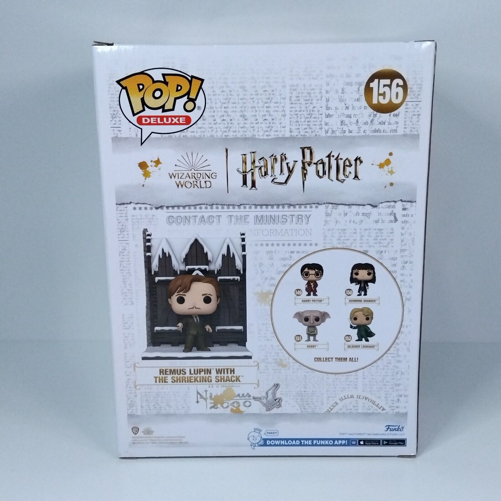 Funko Pop! Harry Potter Remus Lupin with The Shrieking Shack #156