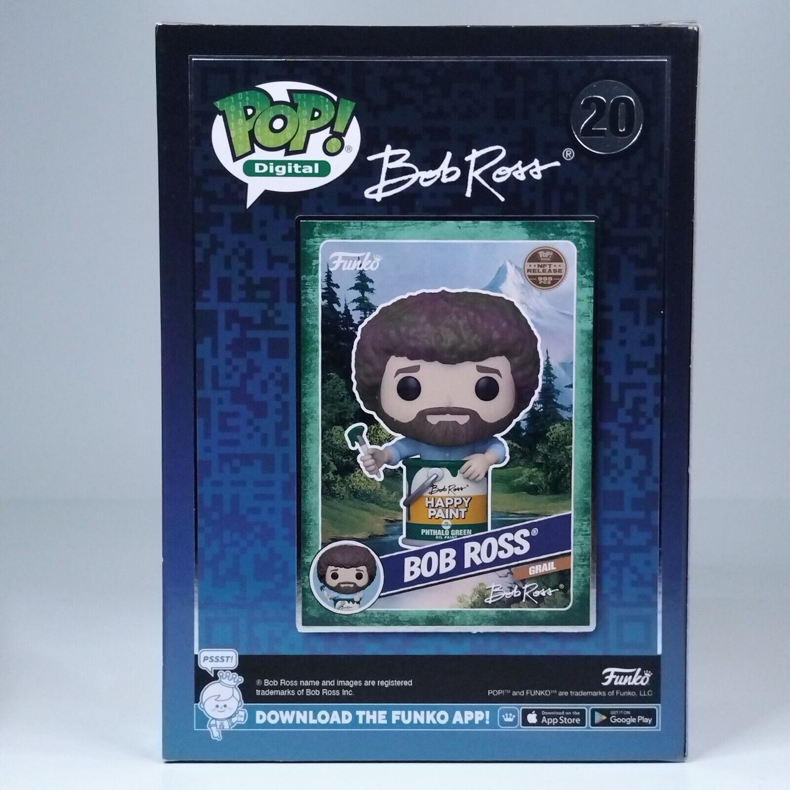 Funko Pop! Digital Artists Bob Ross Paint Can 999 Pcs #20