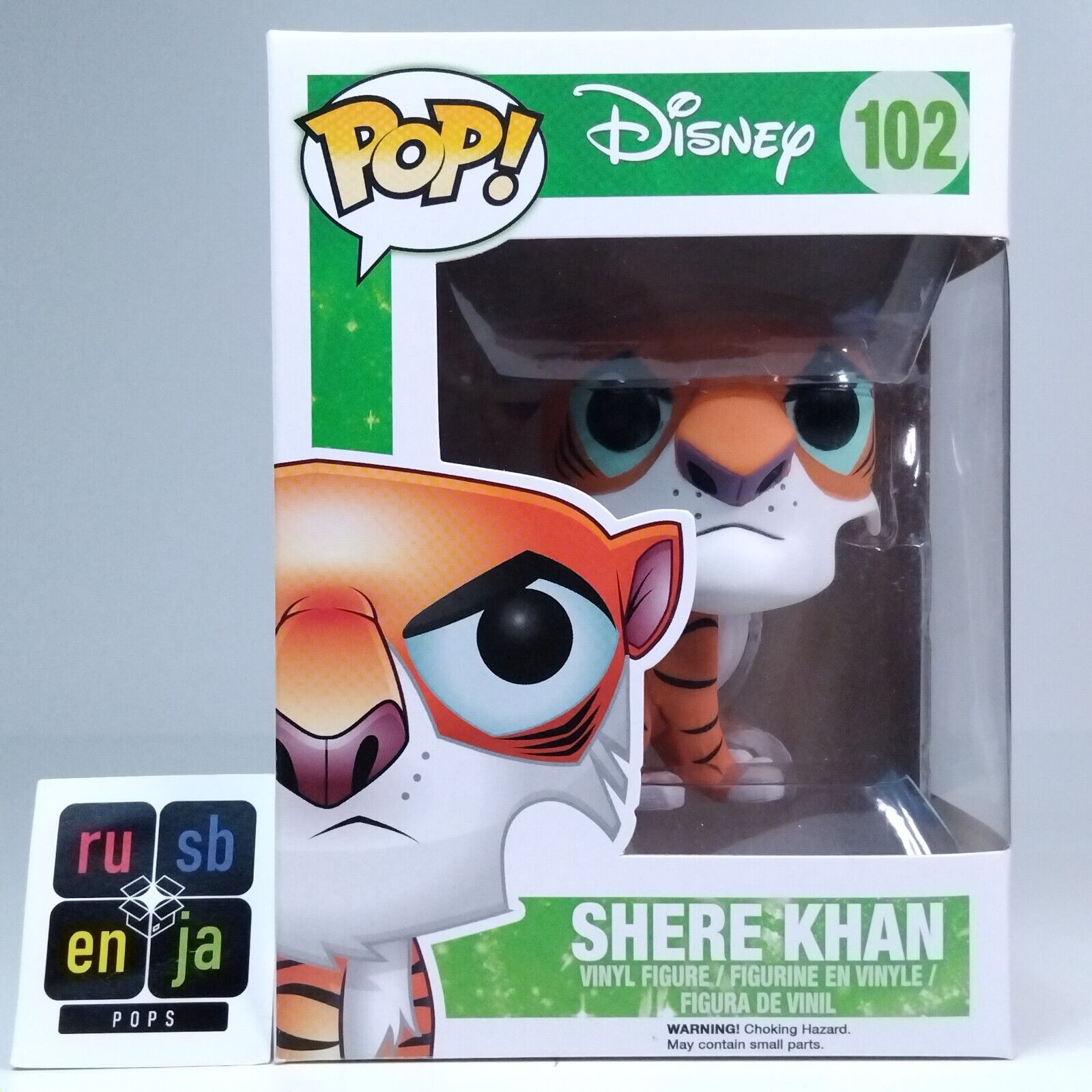 Funko Pop! Disney The Jungle Book Shere Khan #102