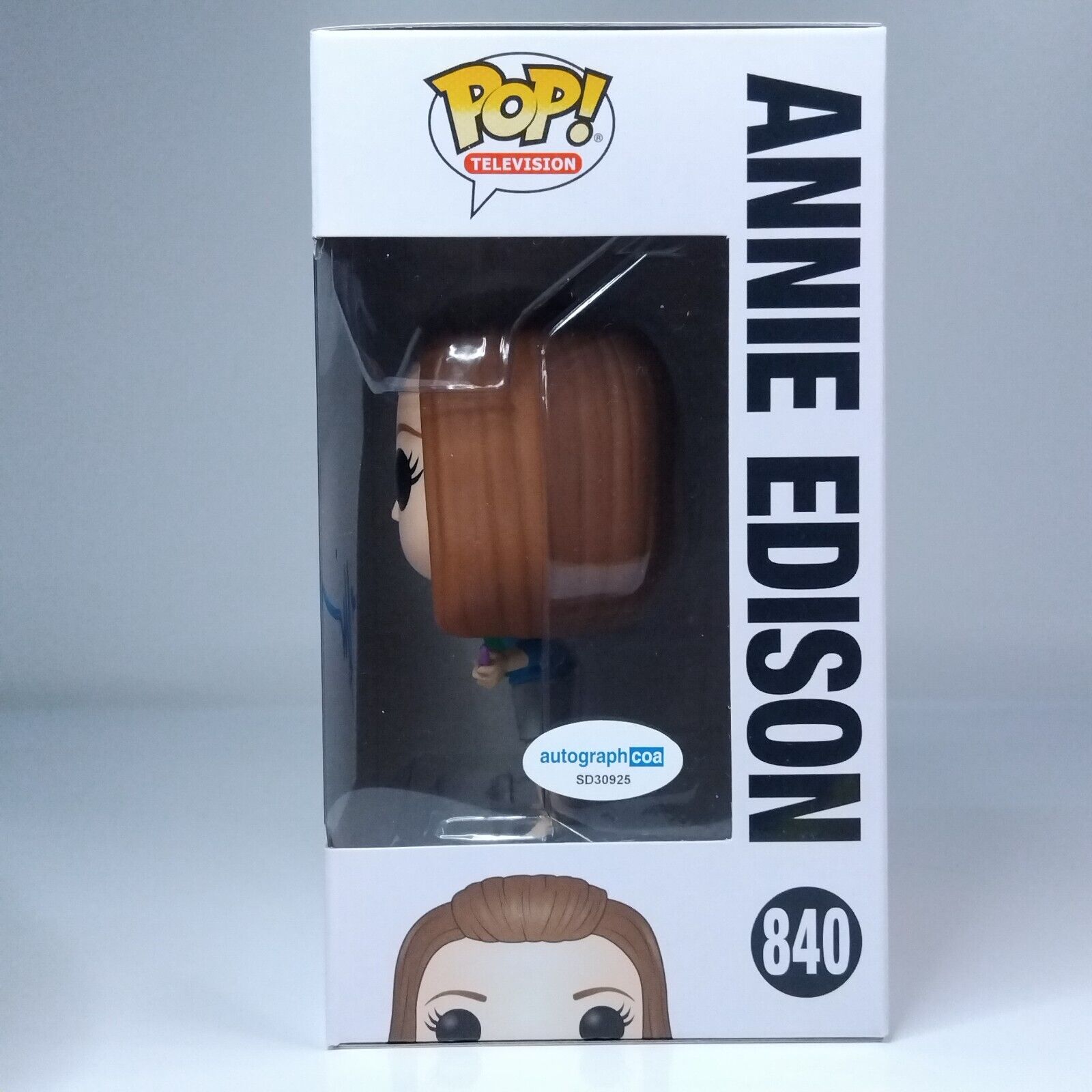 Funko Pop! TV Community Annie Edison Signed Alison Brie COA #840 WS