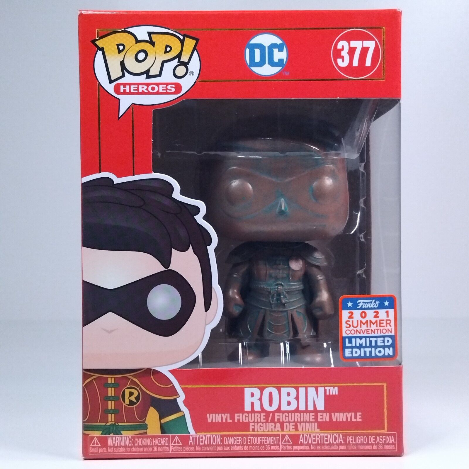 Funko Pop! DC Heroes Imperial Palace Robin Patina Limited Edition #377