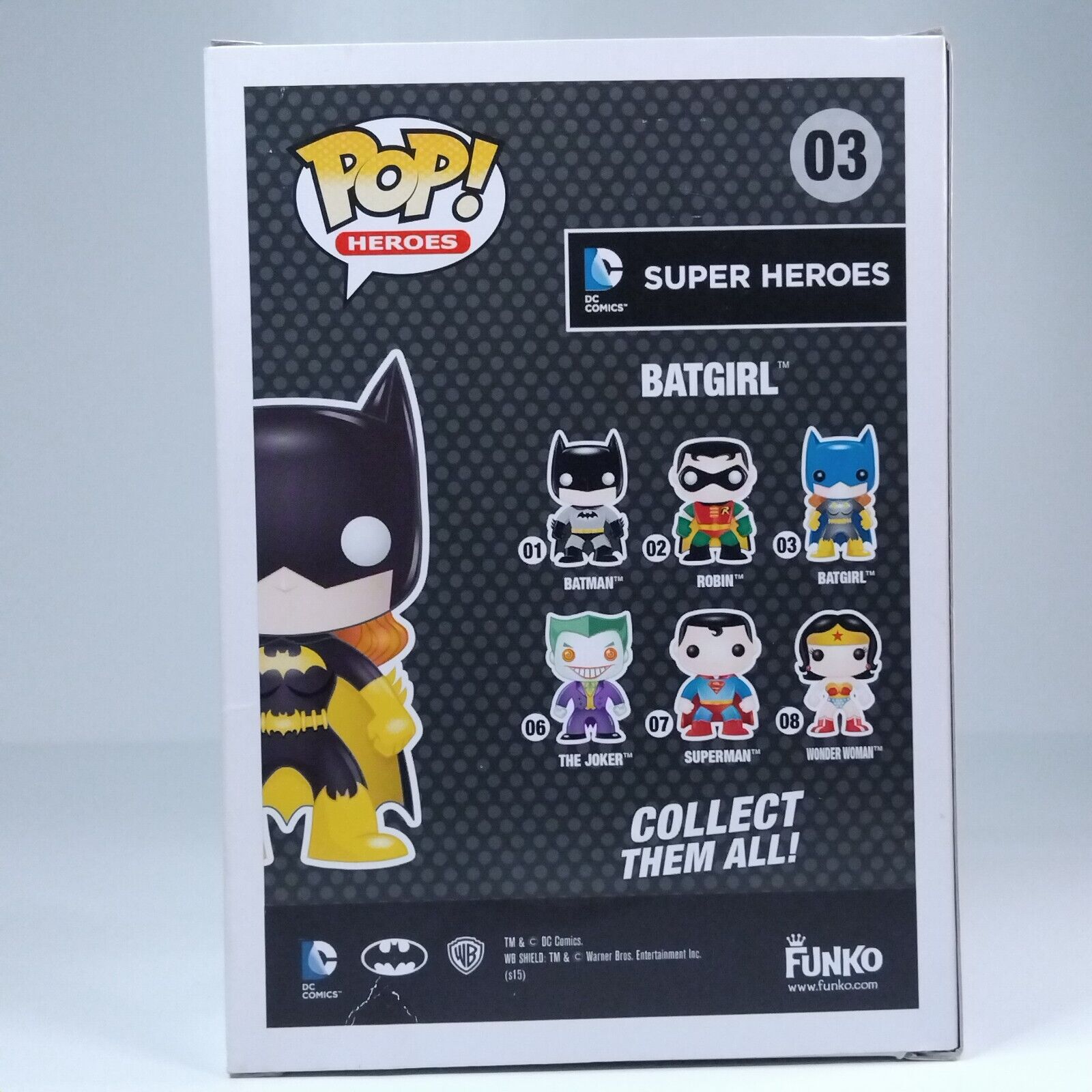 Funko Pop! DC Heroes Batman - Batgirl Gold Exclusive #03