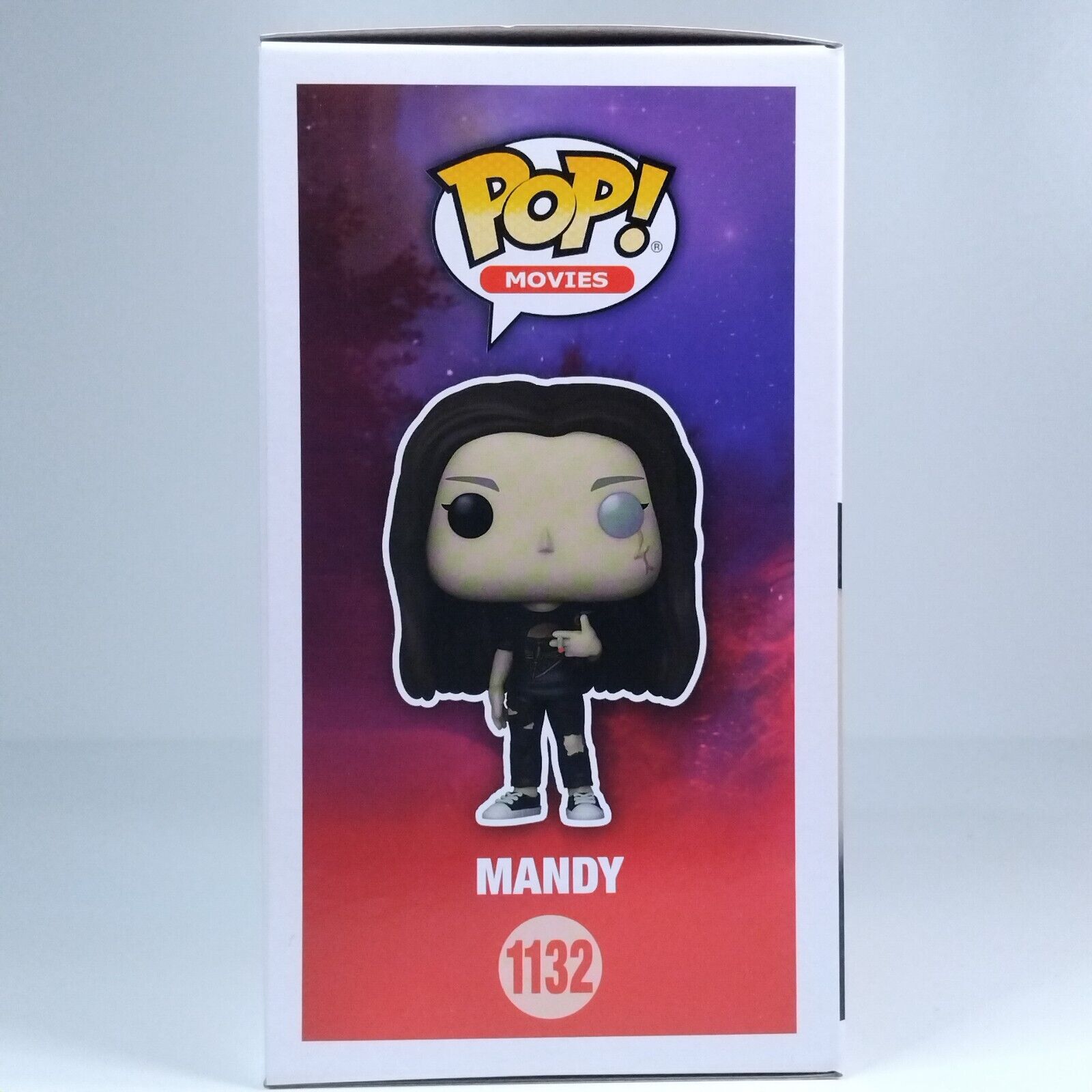 Funko Pop! Movies Horror Mandy Signed Andrea Riseborough COA #1132 WS