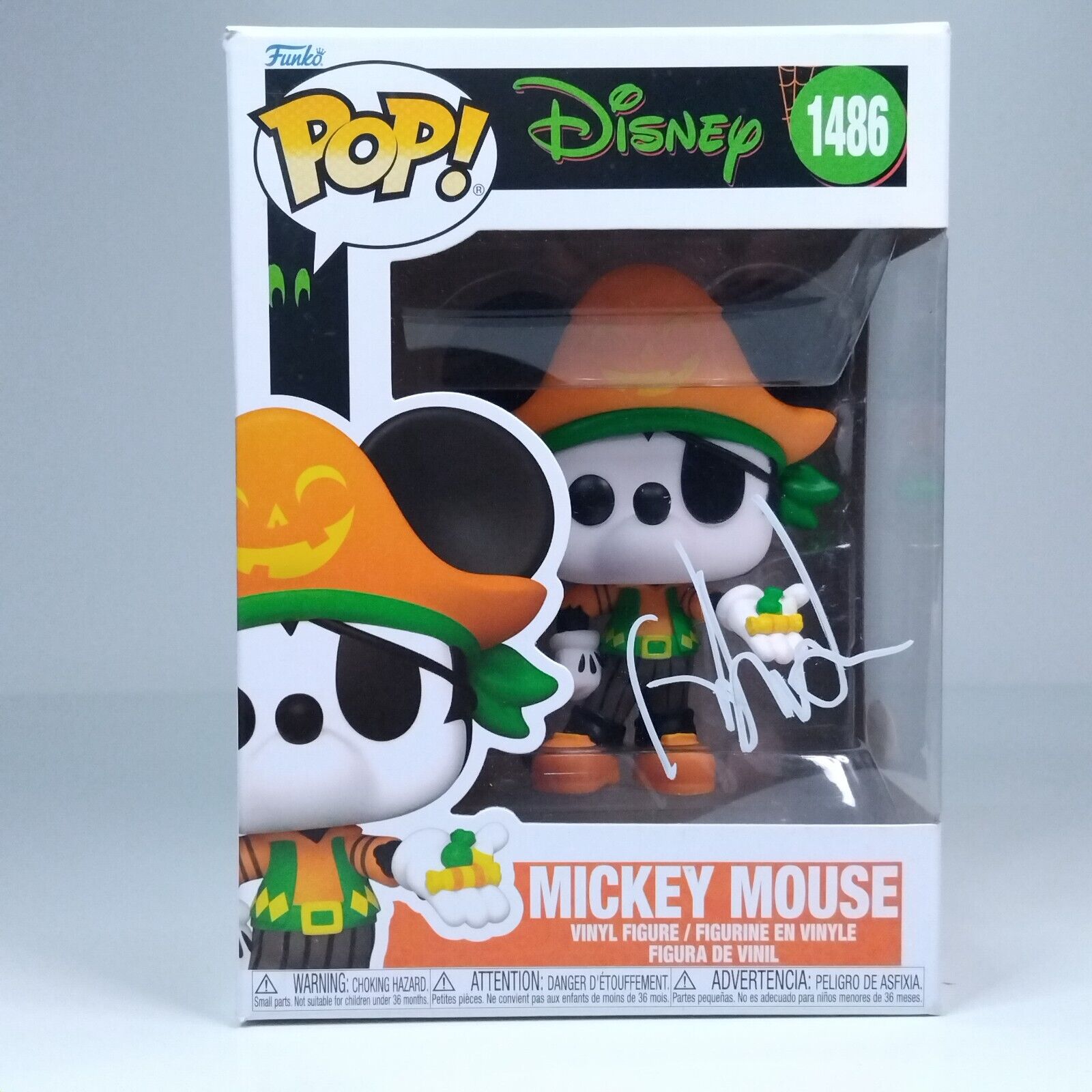 Funko Pop! Disney Mickey Mouse Signed Chris Diamantopoulos COA #1486