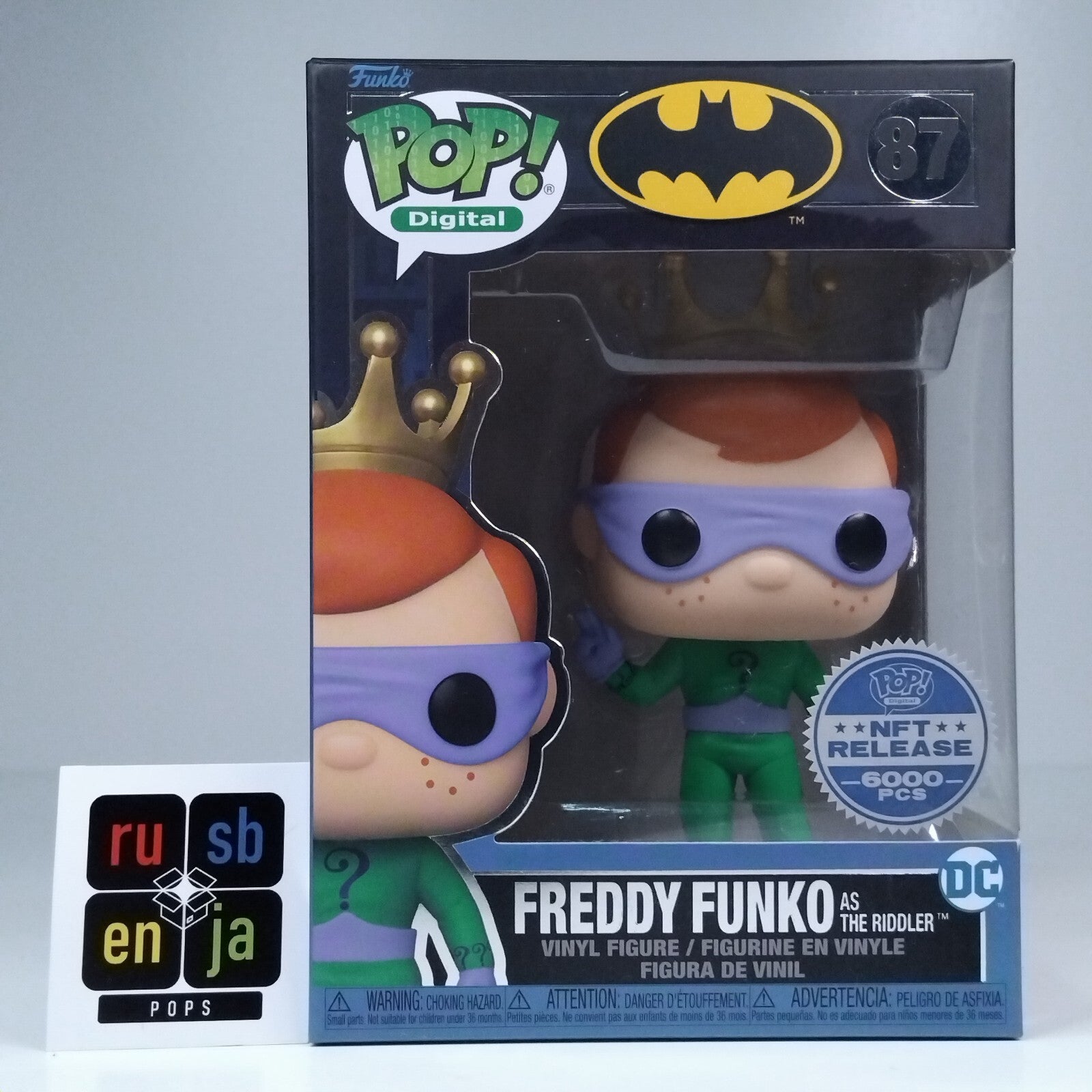 Funko Pop! Digital DC Heroes Freddy Funko as the Riddler 6,000 Pcs #87