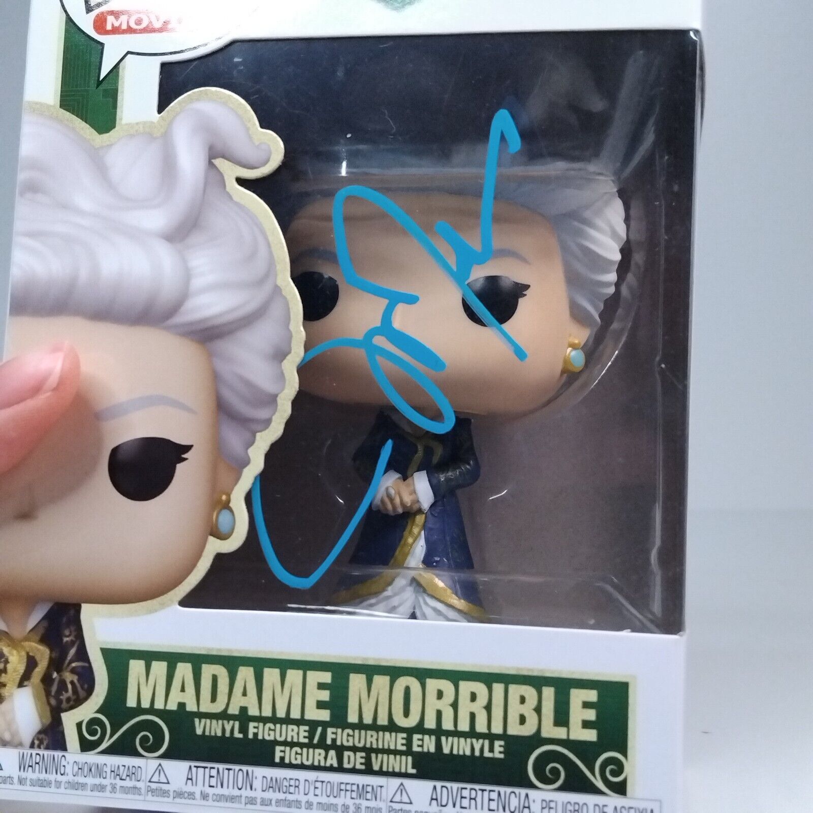 Funko Pop! Movies Wicked Madame Morrible Signed Michelle Yeoh COA #1700 WS