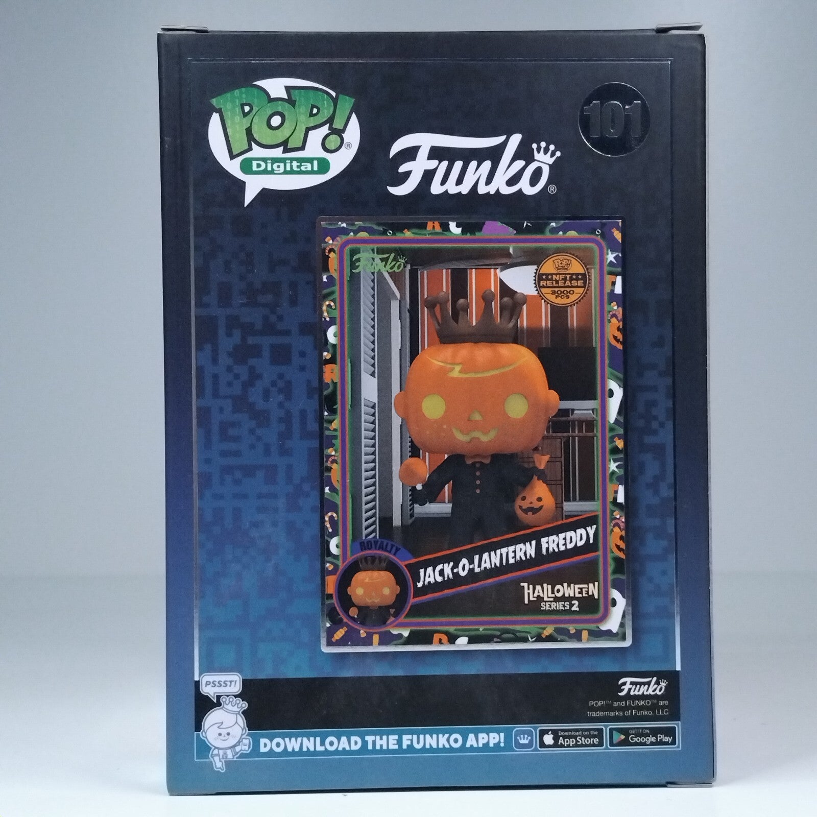 Funko Pop! Digital Halloween Series 2 Jack-O-Lantern Freddy #101