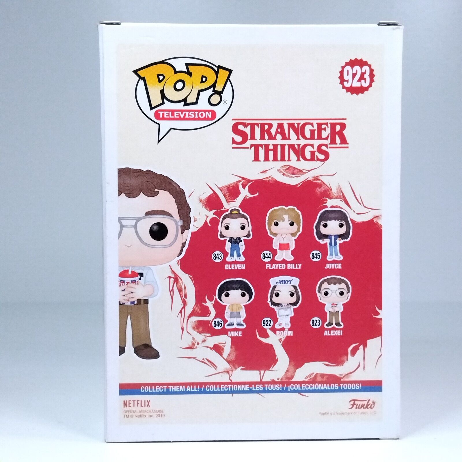 Funko Pop! TV Stranger Things Alexei Signed Alec Utgoff COA #923