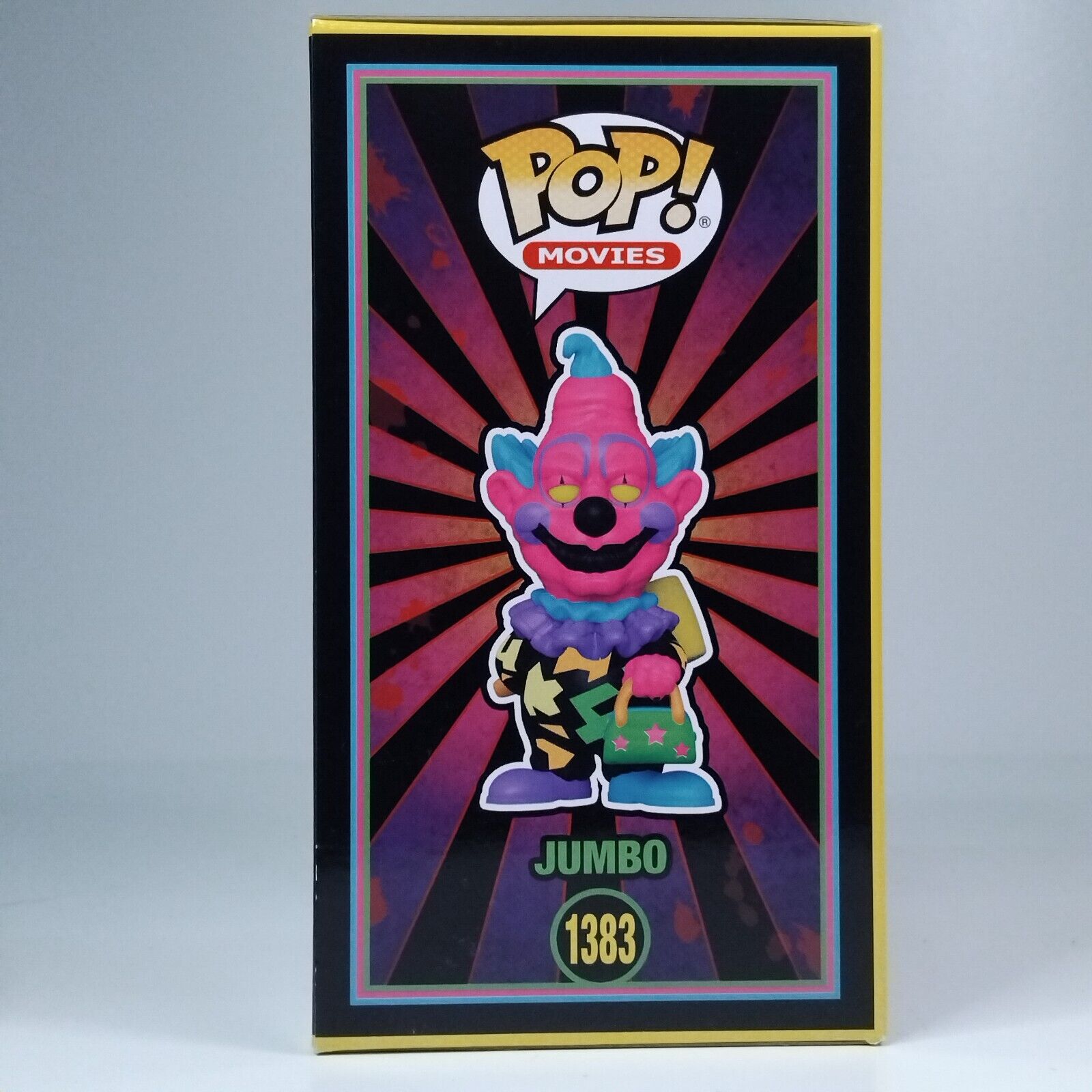 Funko Pop! Movies Horror Killer Klowns Blacklight Jumbo Gamestop Exclusive #1381