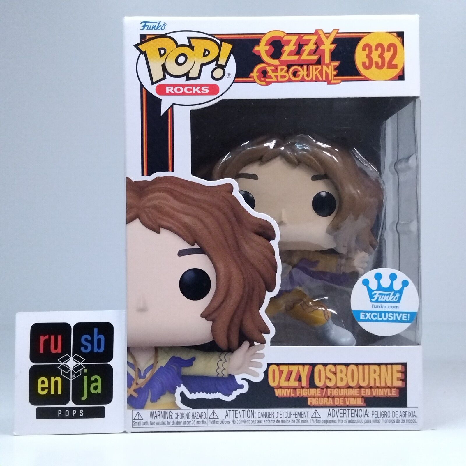 Funko Pop! Rocks Music Ozzy Osbourne Exclusive #332
