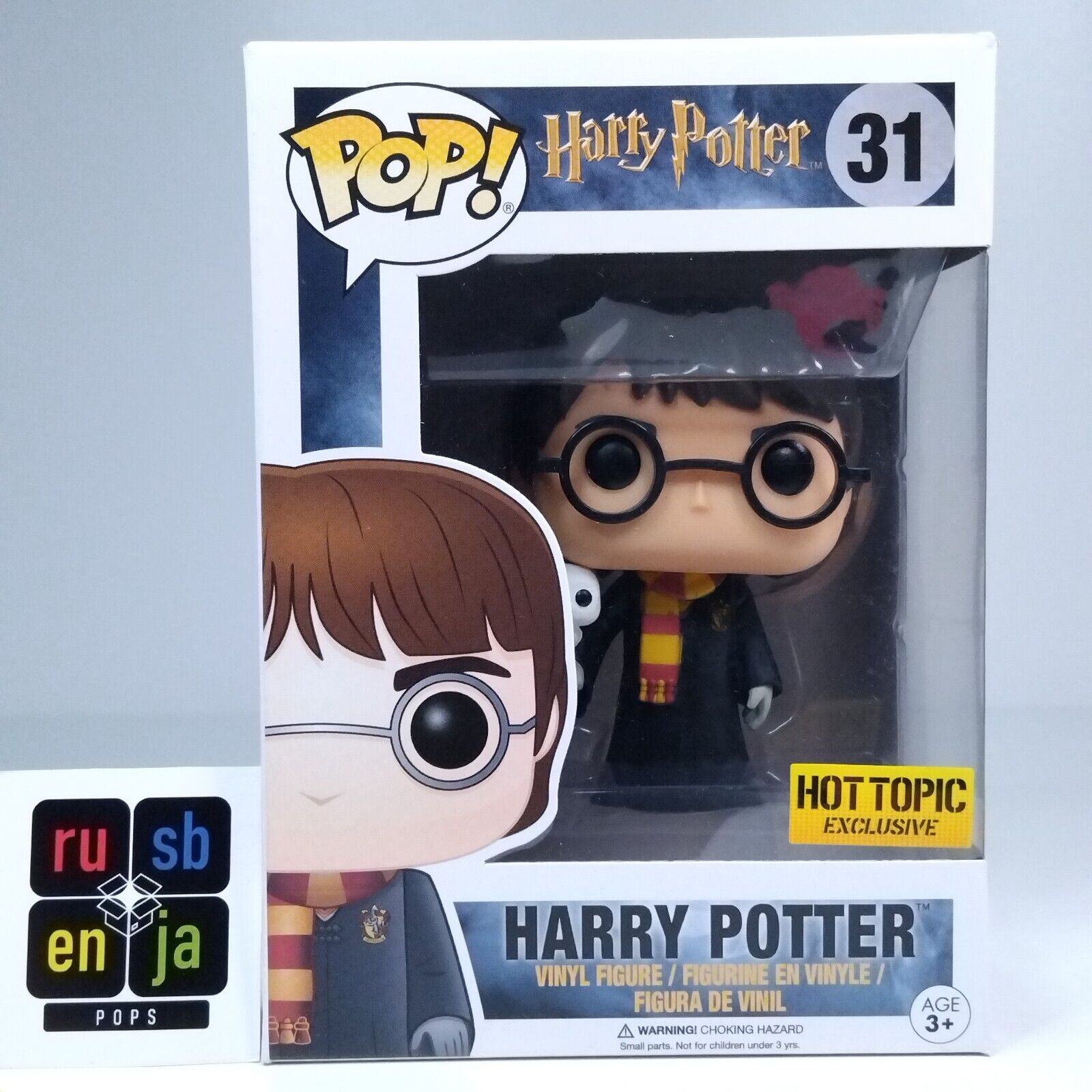 Funko Pop! Harry Potter Harry Potter with Hedwig Hot Topic Exclusive #31