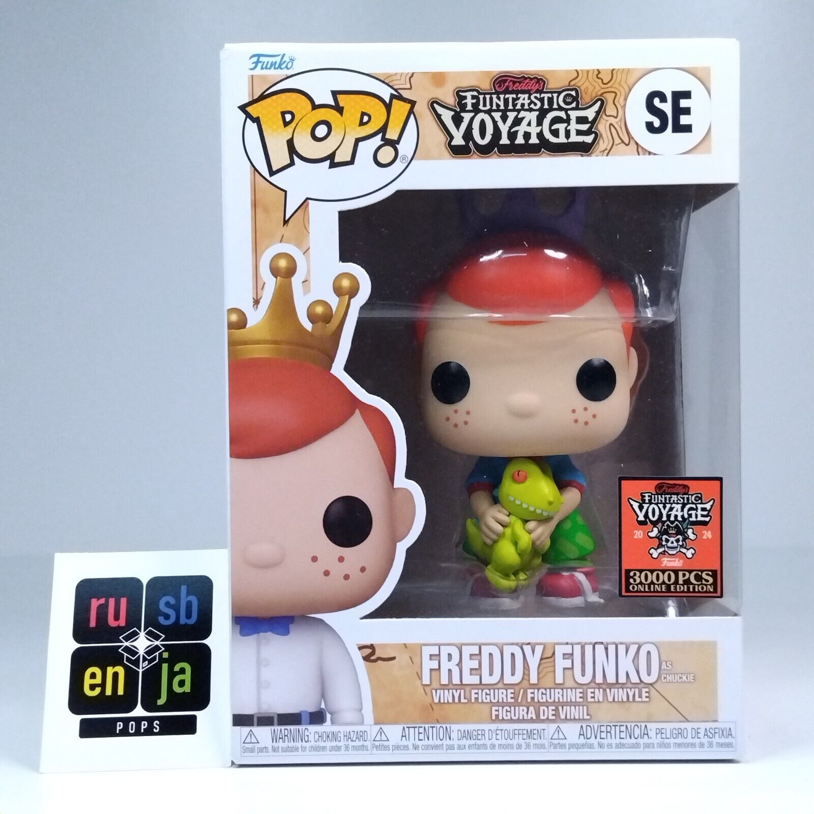 Funko Pop! Animation Rugrats Freddy Funko as Chuckie 3,000 Pcs #SE