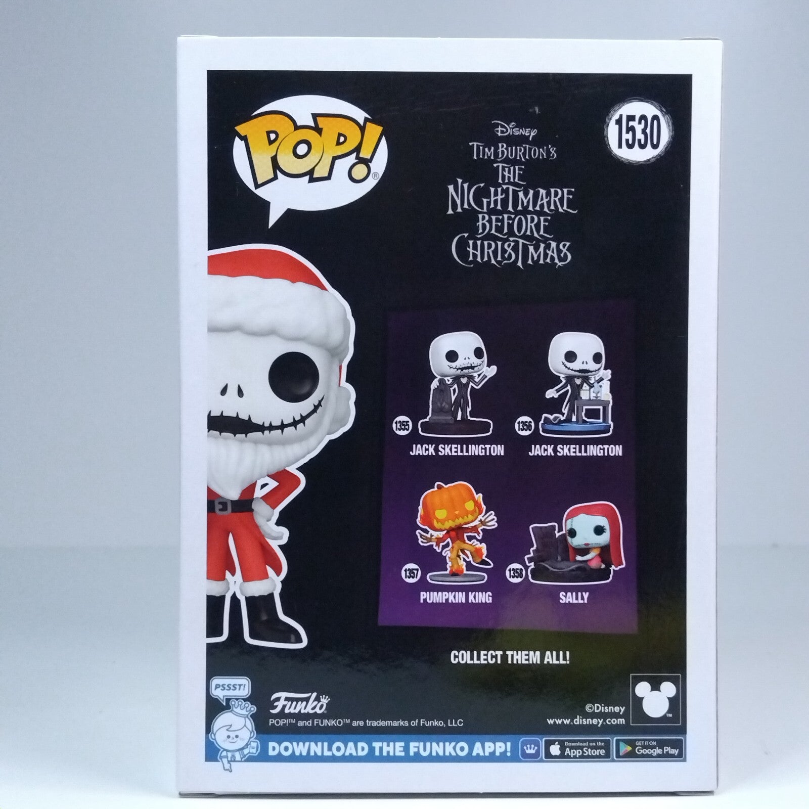 Funko Pop! Disney TNBC Santa Jack Special Edition #1530